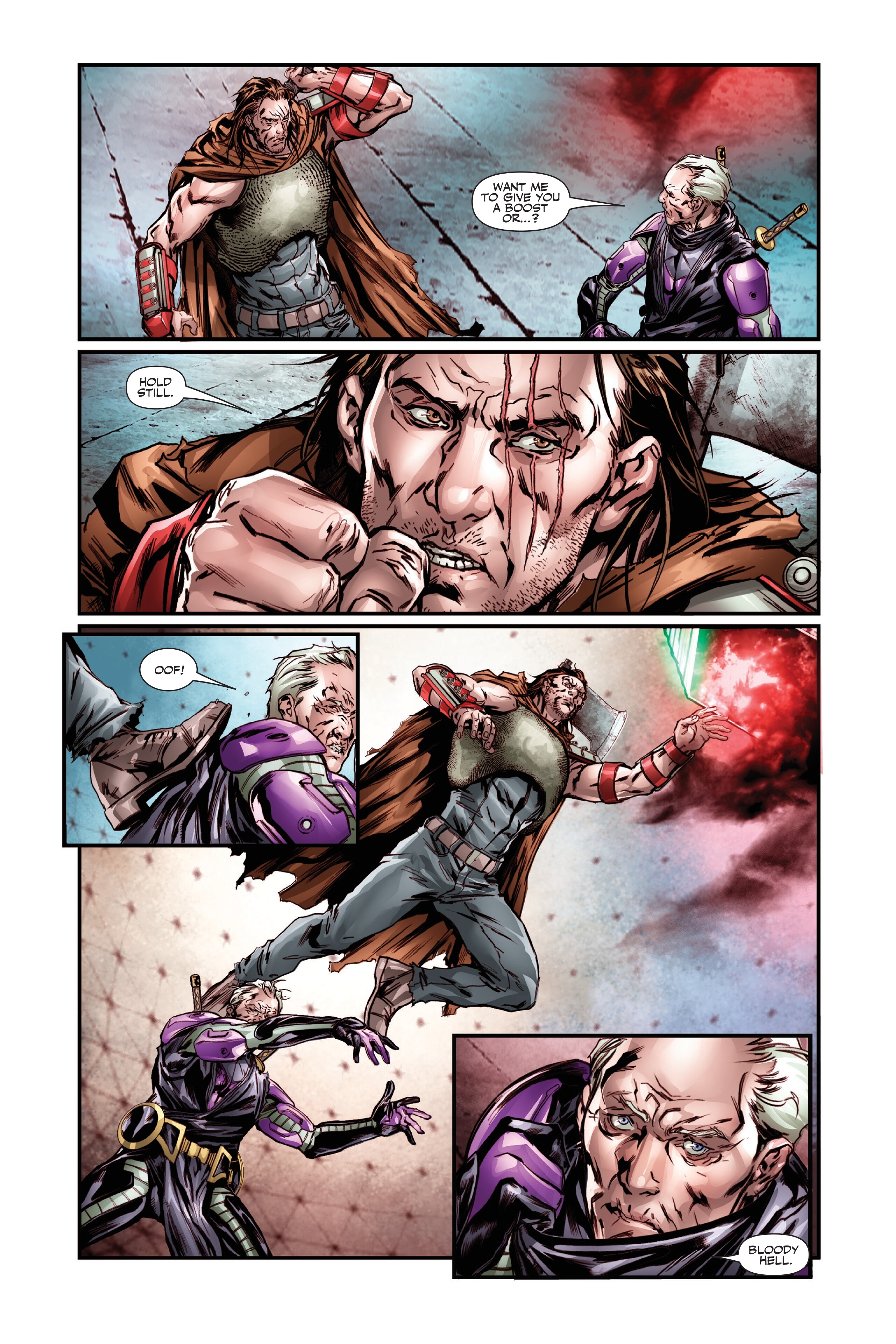 Read online Ninjak (2015) comic -  Issue # _Deluxe Edition 2 (Part 3) - 8