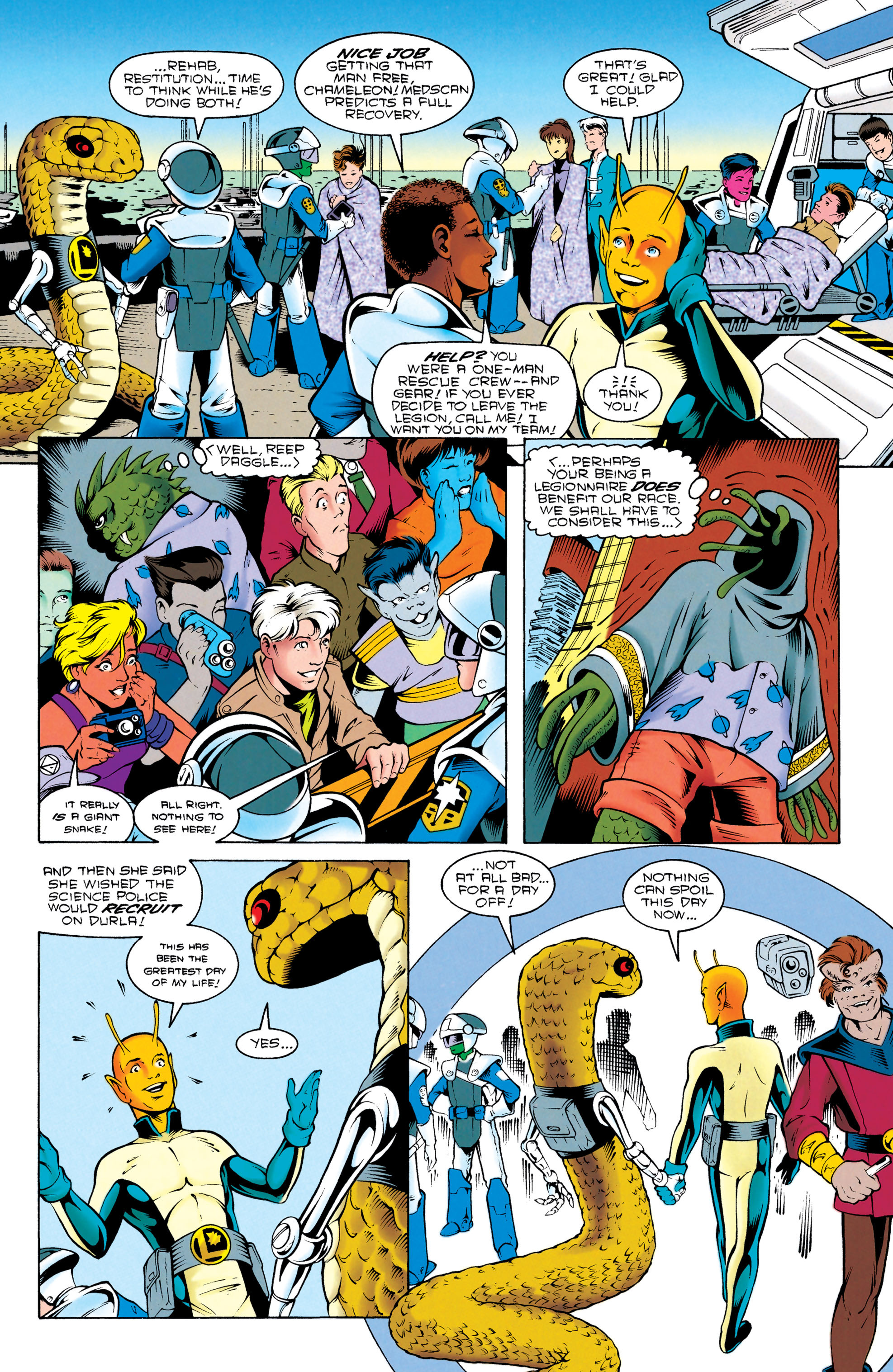 Read online Legionnaires comic -  Issue #46 - 22