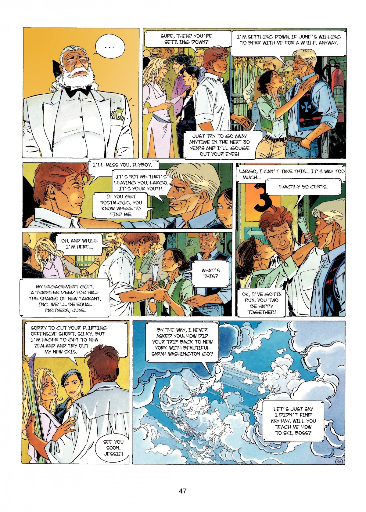 Read online Largo Winch comic -  Issue # TPB 10 - 47