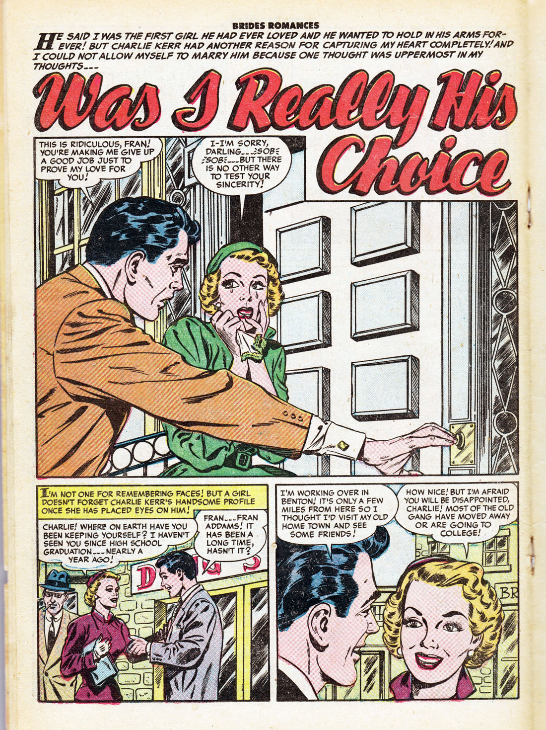 Read online Brides Romances comic -  Issue #6 - 18