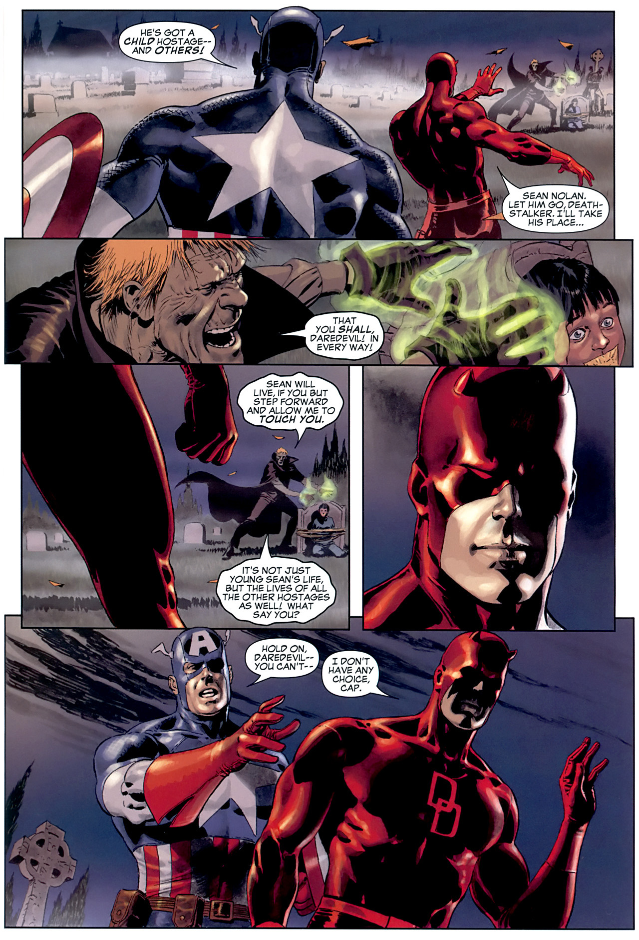 Read online Daredevil & Captain America: Dead On Arrival comic -  Issue # Full - 43