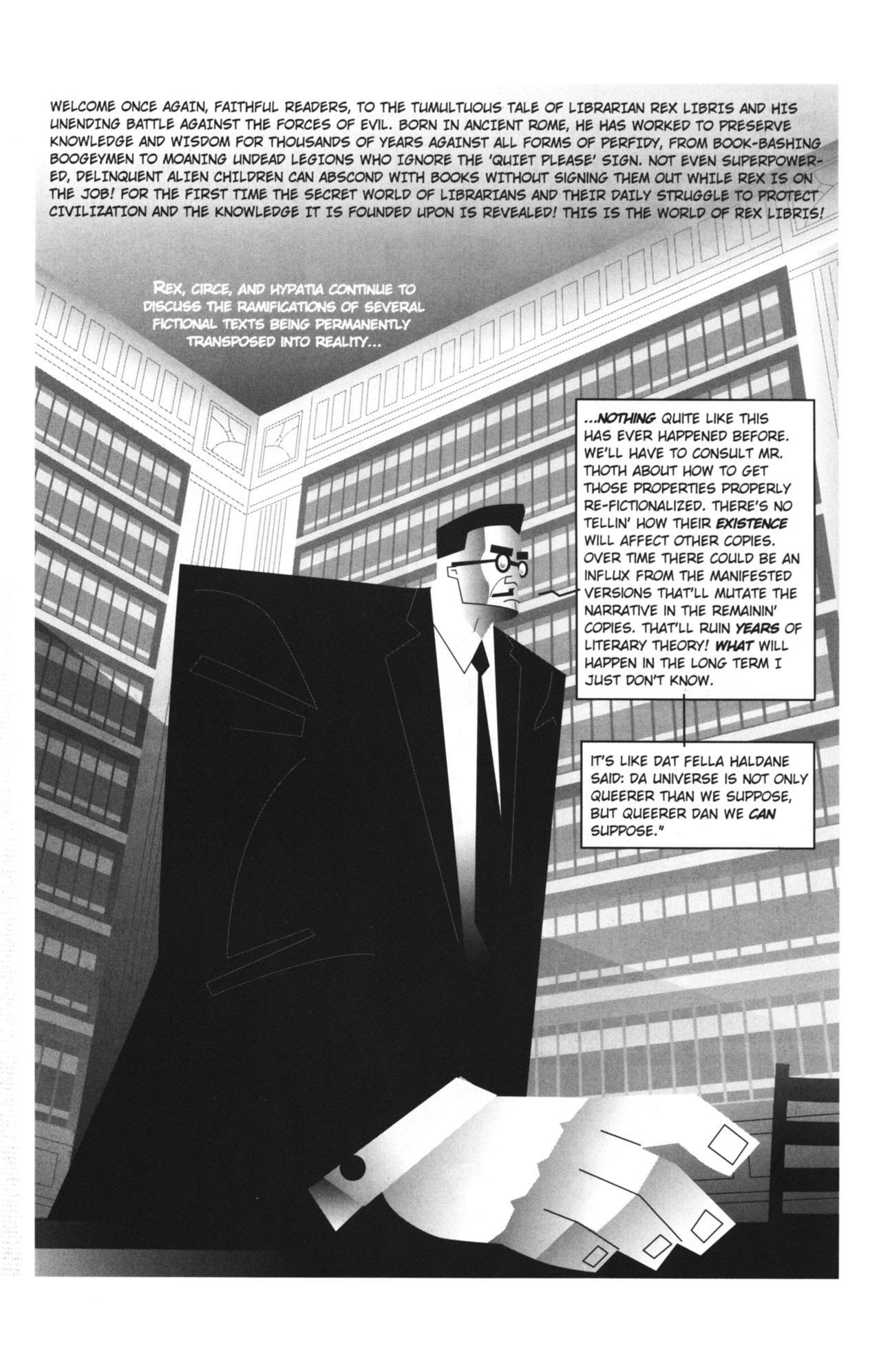 Read online Rex Libris comic -  Issue #10 - 3