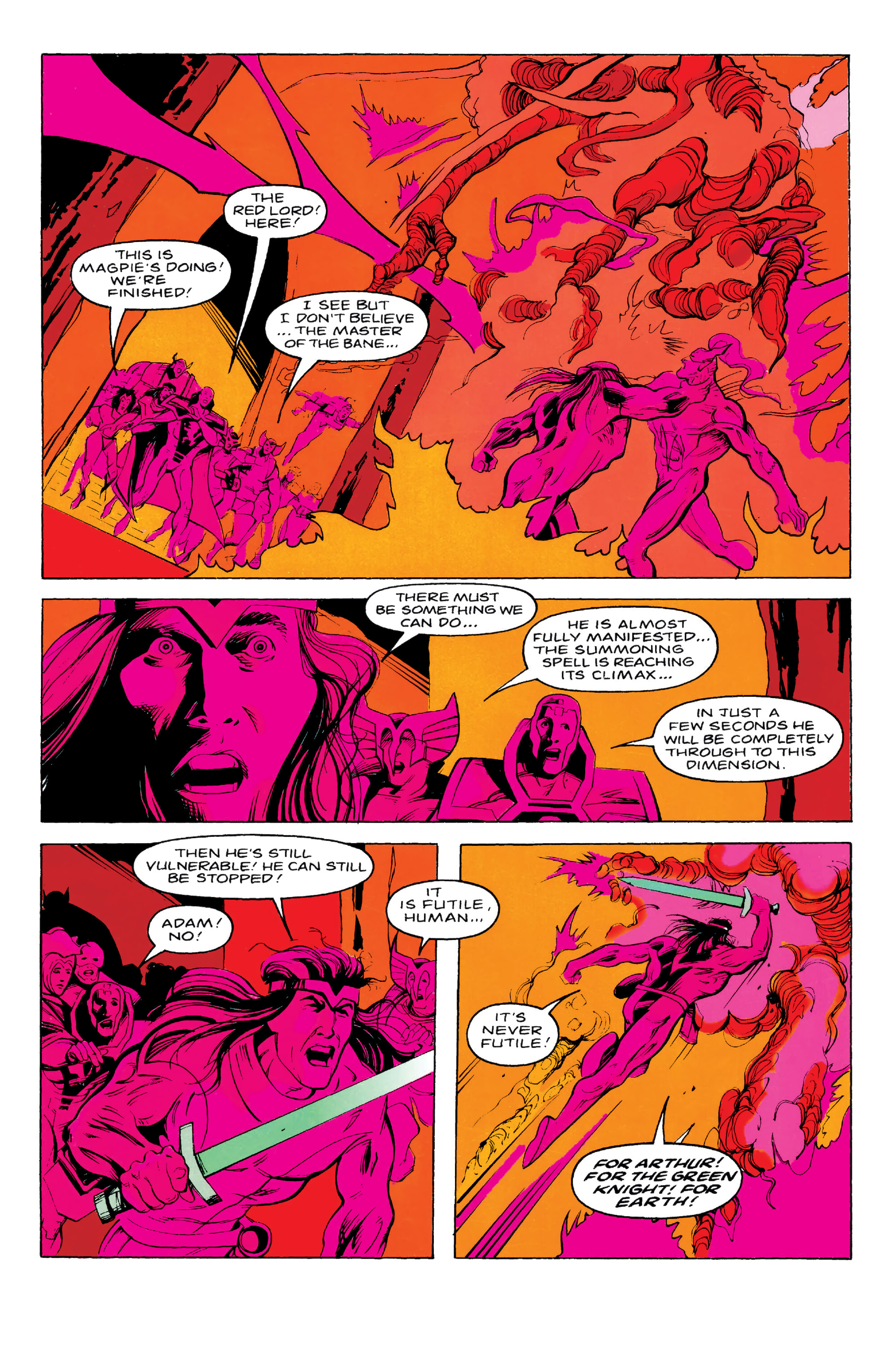 Read online Knights of Pendragon Omnibus comic -  Issue # TPB (Part 9) - 48