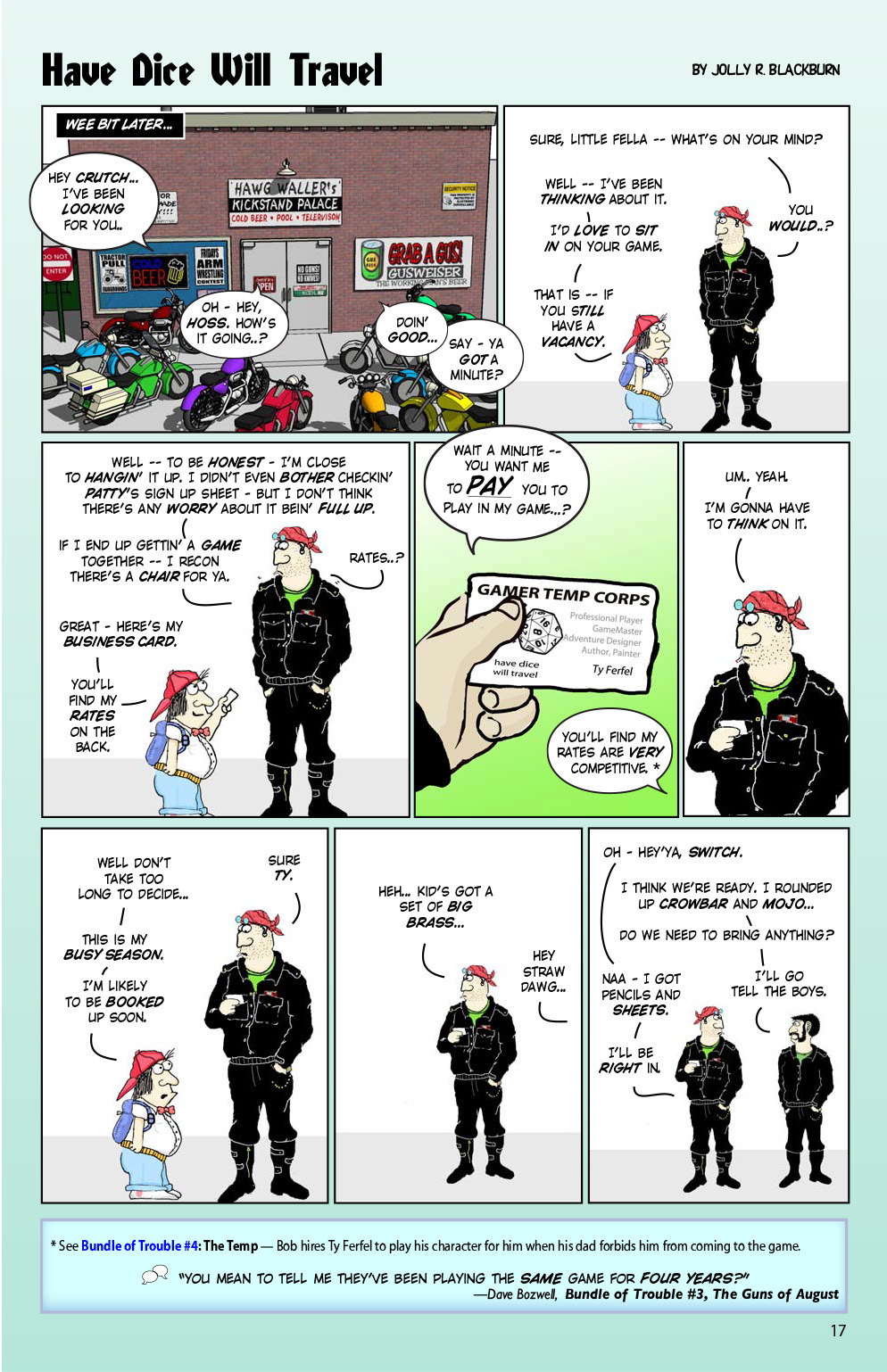 Read online Knights of the Dinner Table comic -  Issue #195 - 19