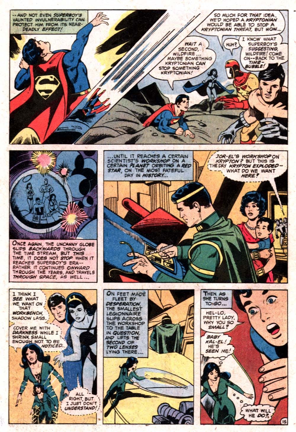 Read online Superboy and the Legion of Super-Heroes (1977) comic -  Issue #255 - 16