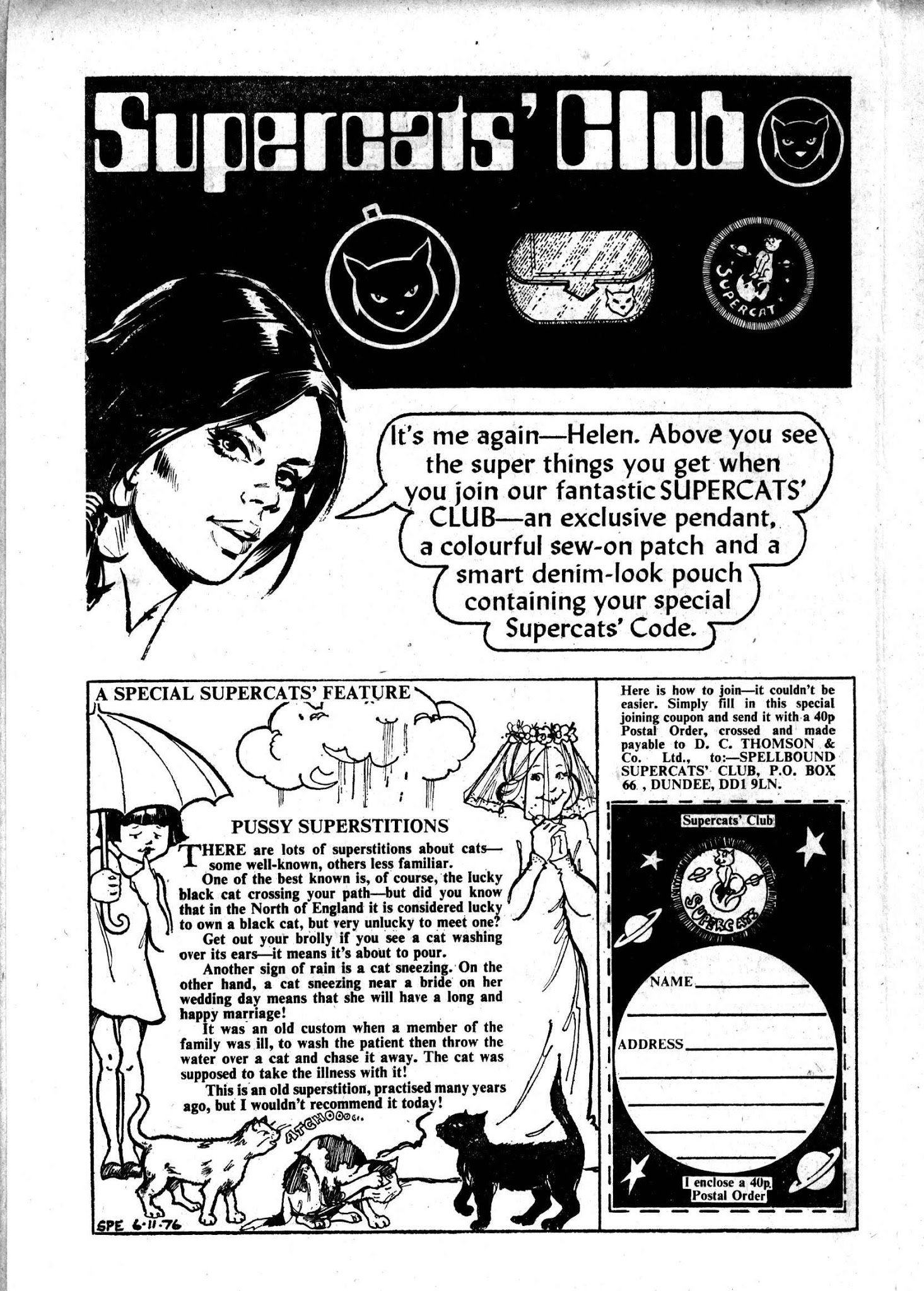 Read online Spellbound (1976) comic -  Issue #7 - 8