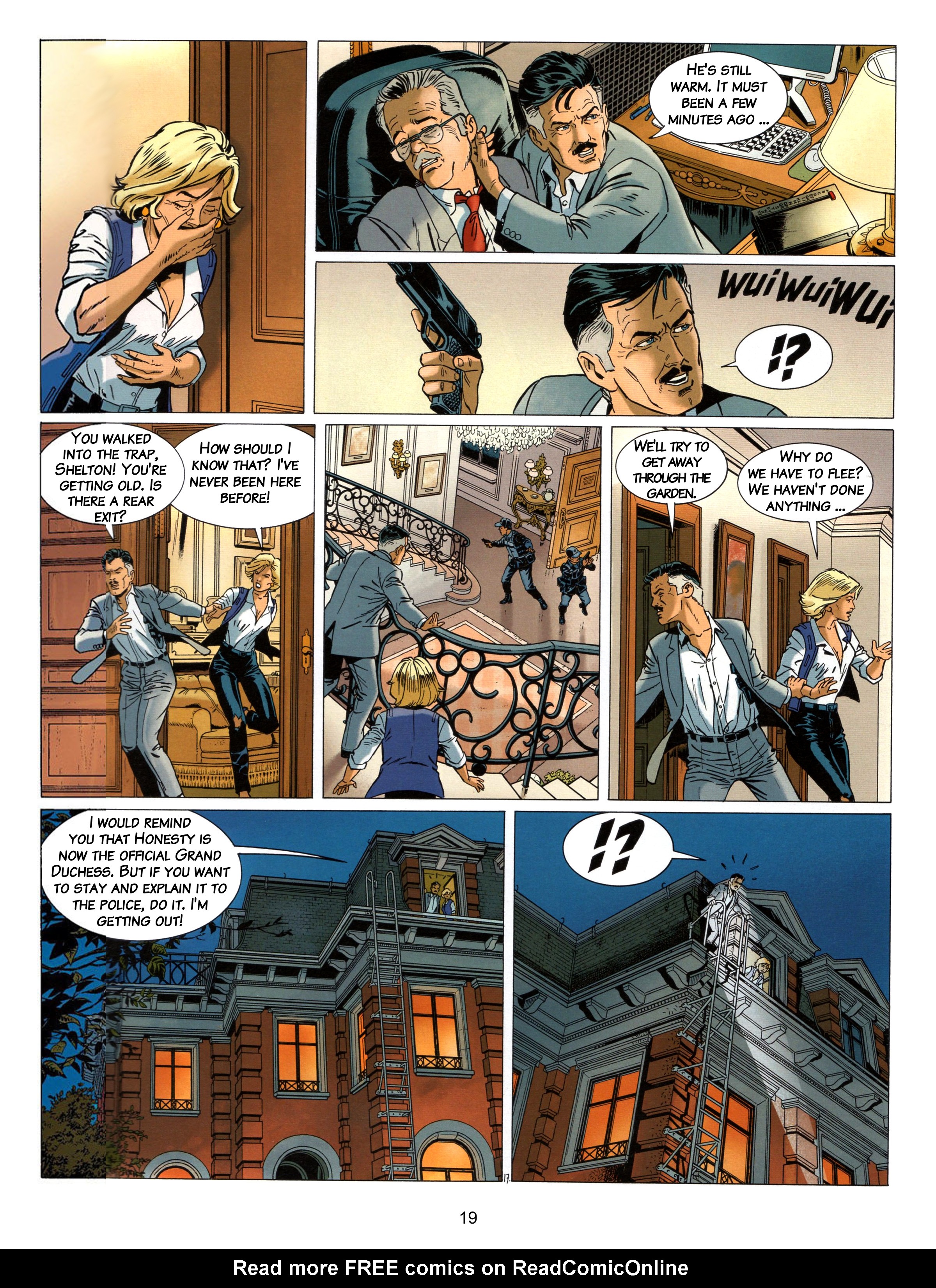 Read online Wayne Shelton comic -  Issue #9 - 19