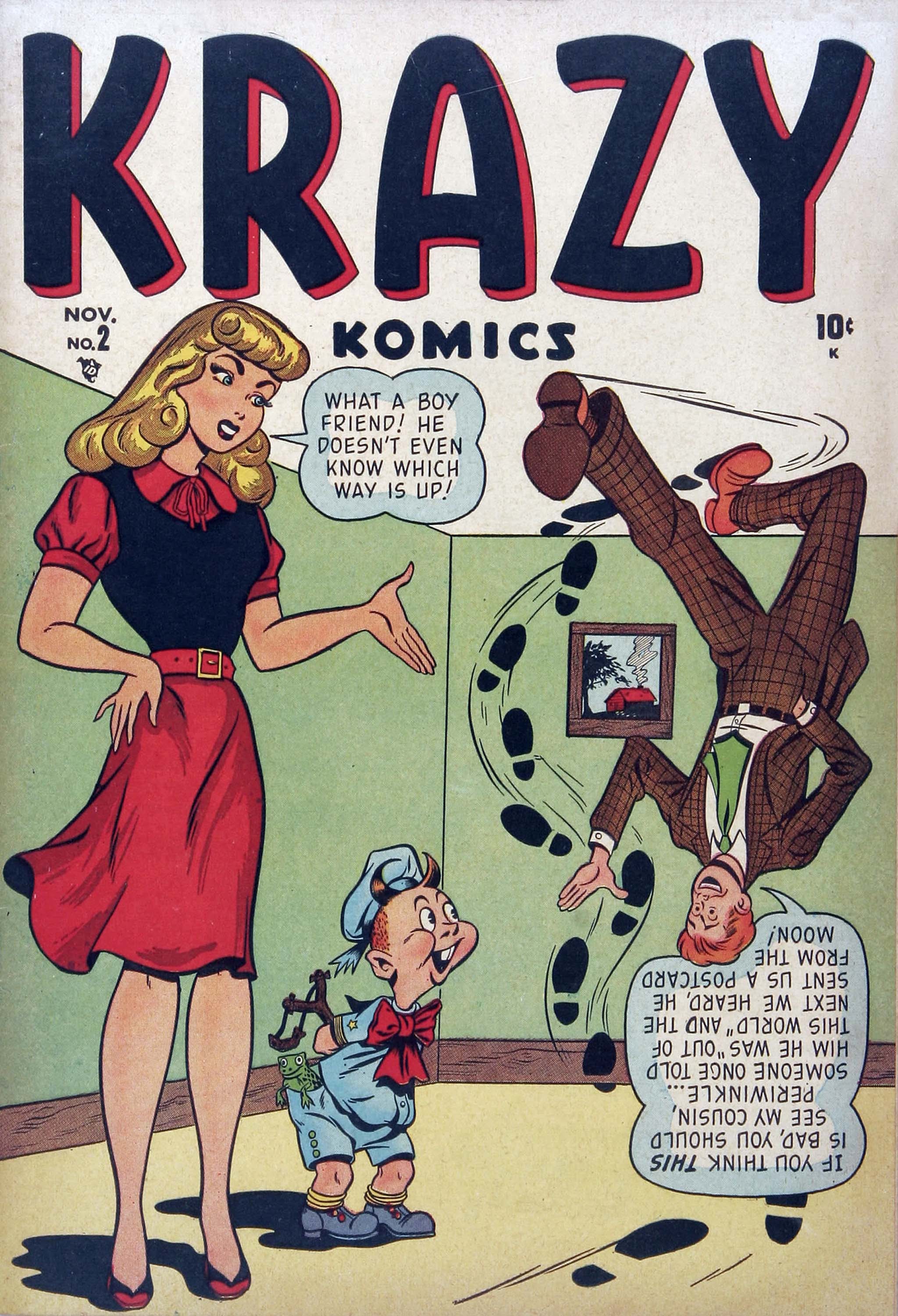 Read online Krazy Komics (1948) comic -  Issue #2 - 1