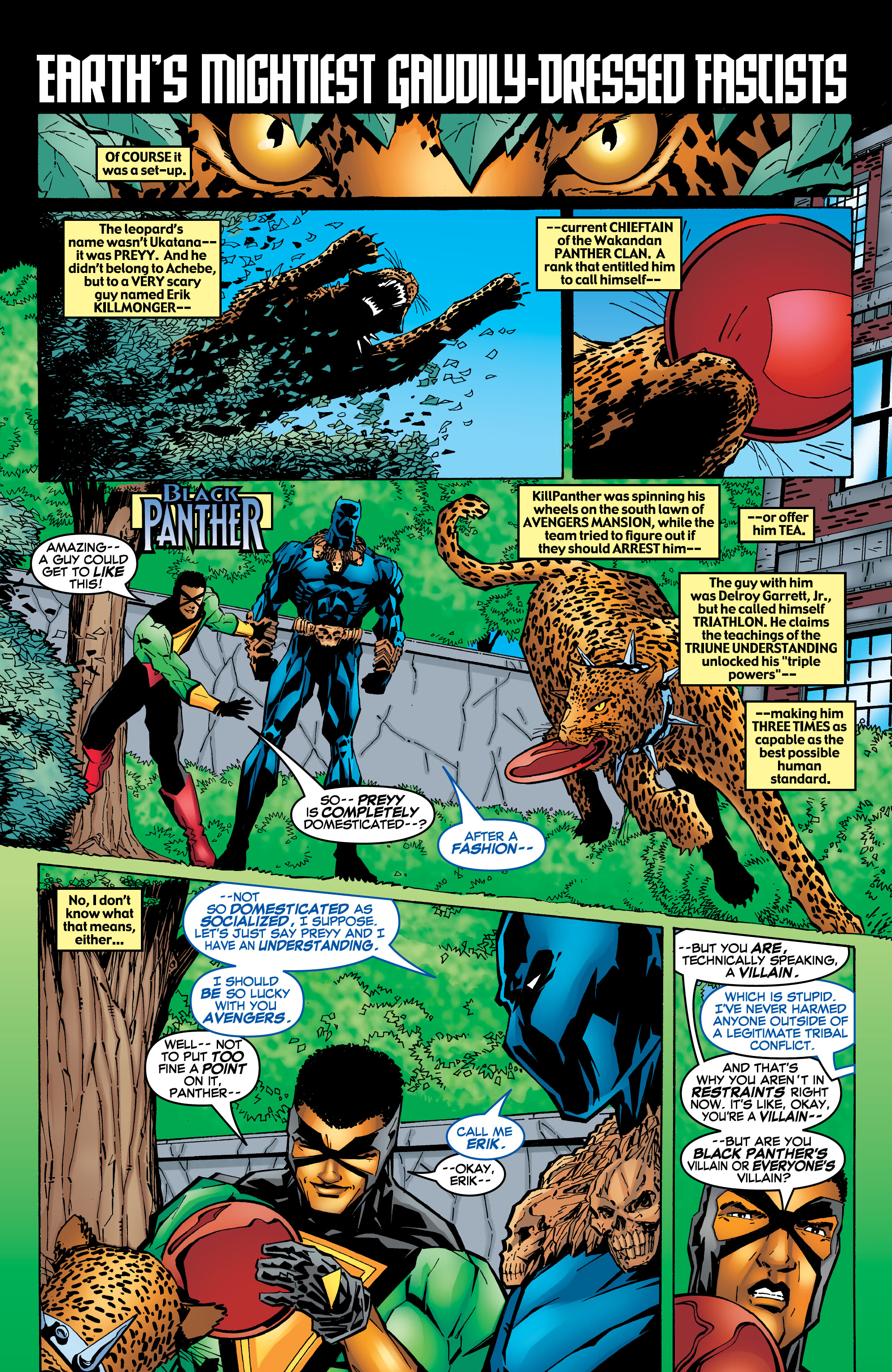 Read online Black Panther by Christopher Priest Omnibus comic -  Issue # TPB (Part 6) - 15