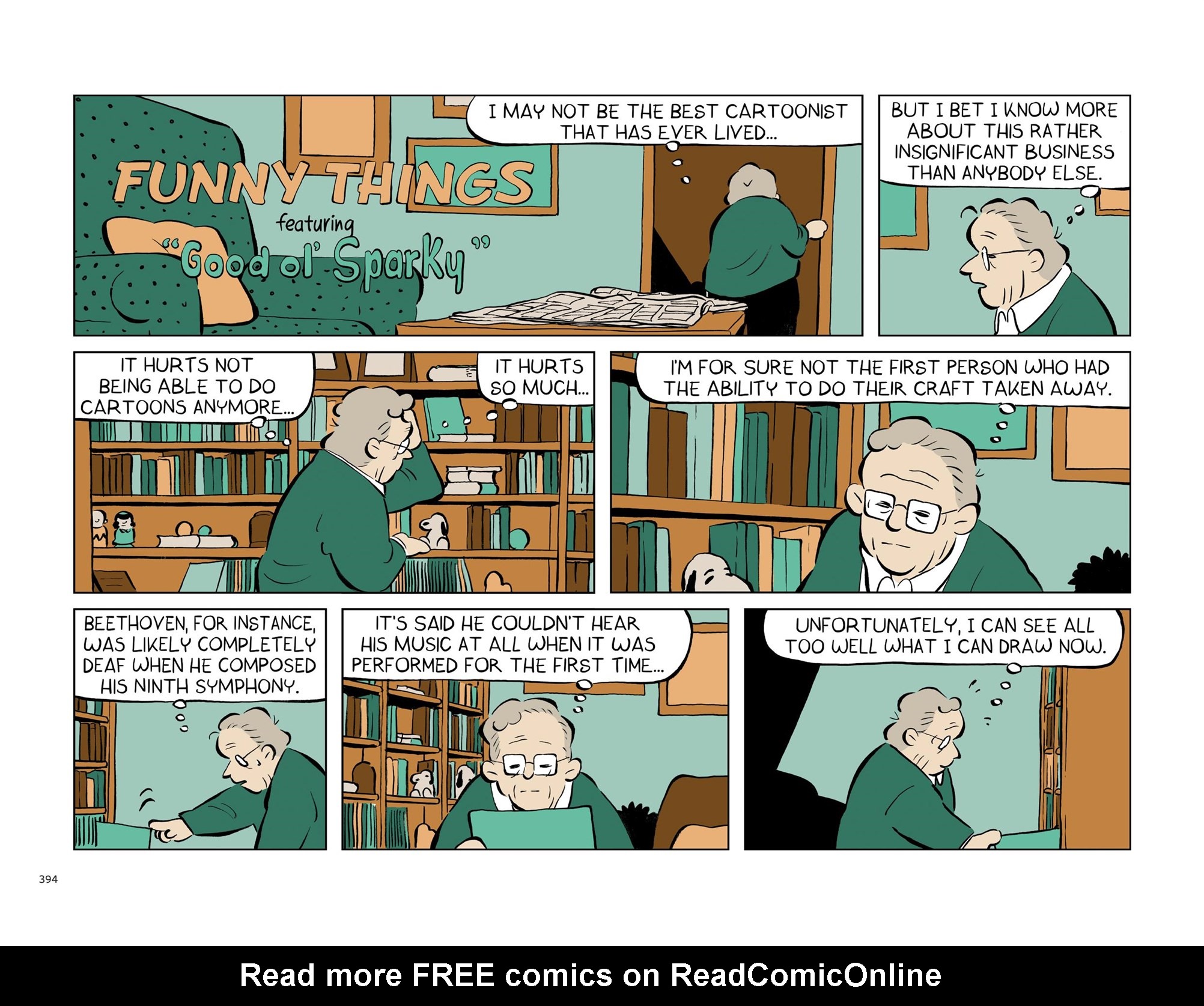 Read online Funny Things: A Comic Strip Biography of Charles M. Schulz comic -  Issue # TPB (Part 4) - 97