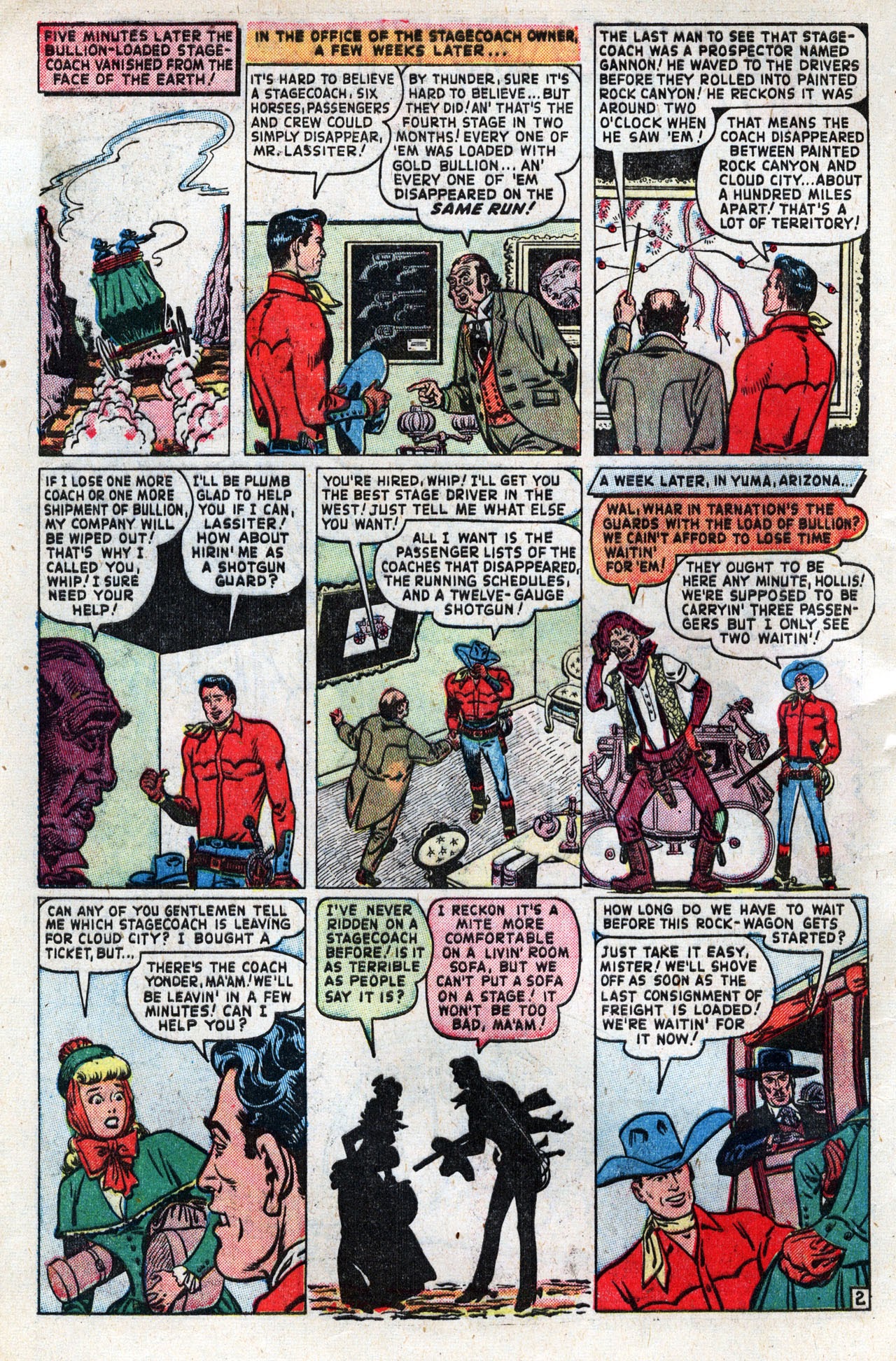 Read online Whip Wilson comic -  Issue #10 - 4