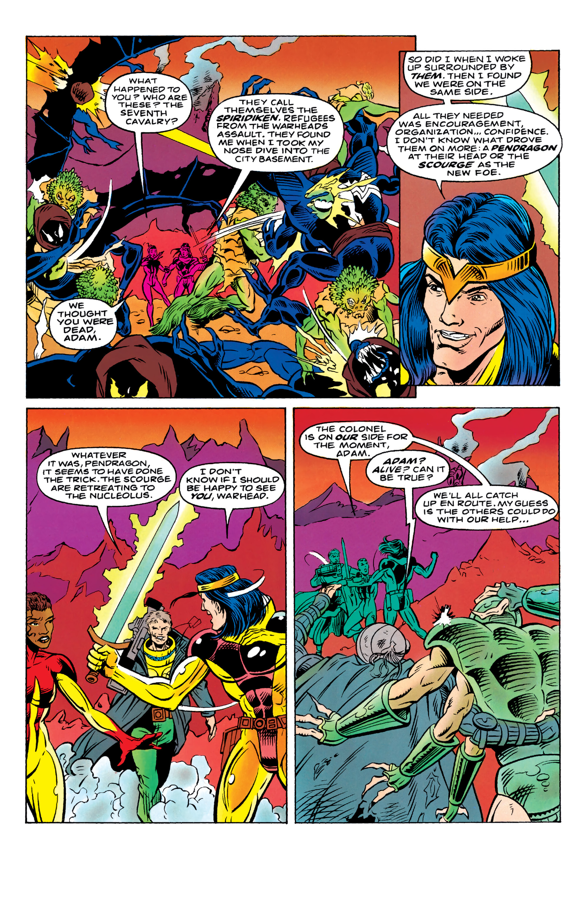 Read online Knights of Pendragon Omnibus comic -  Issue # TPB (Part 7) - 17