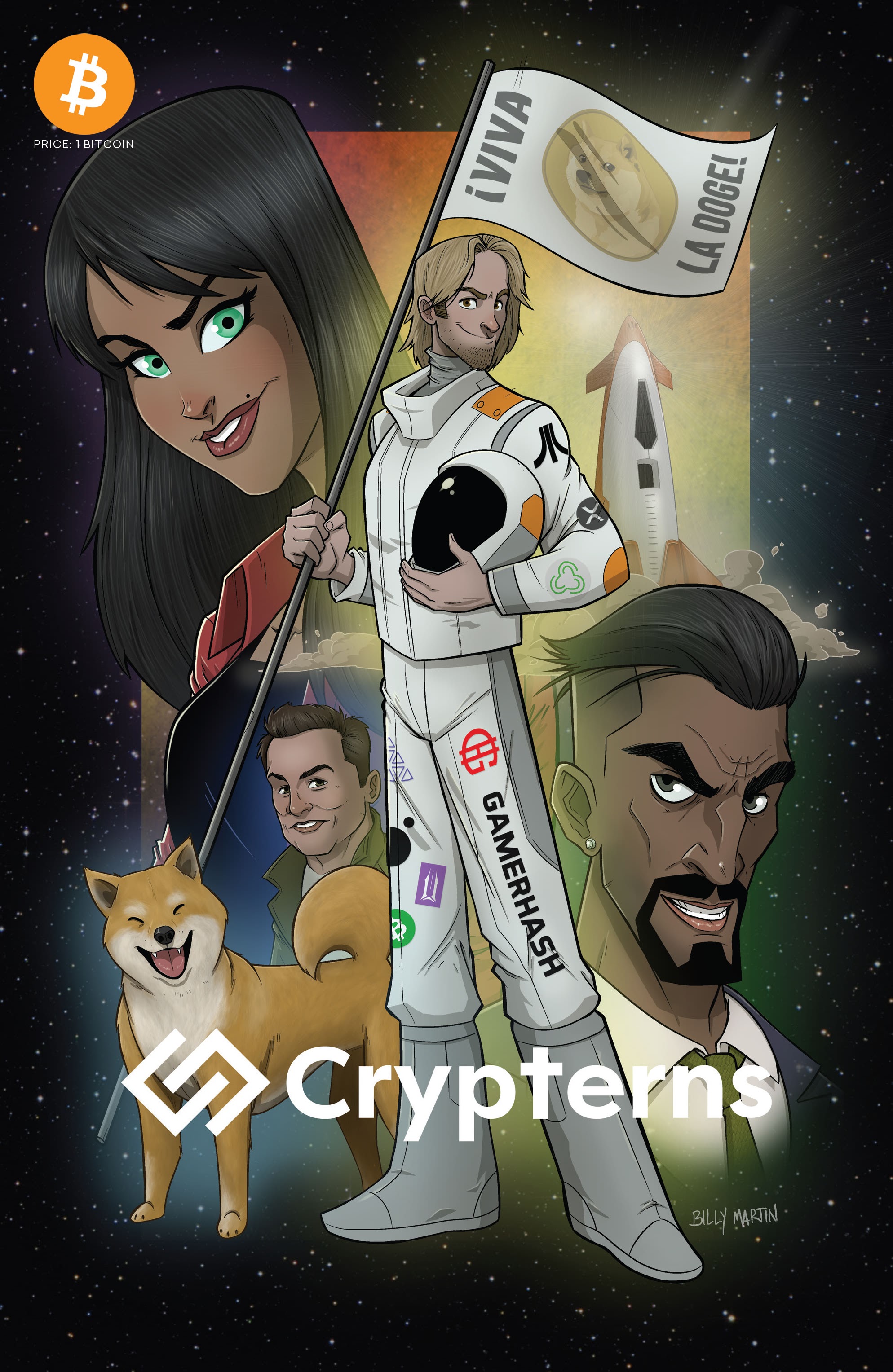 Read online Crypterns Ep1 "Viva la Doge" comic -  Issue # Full - 1