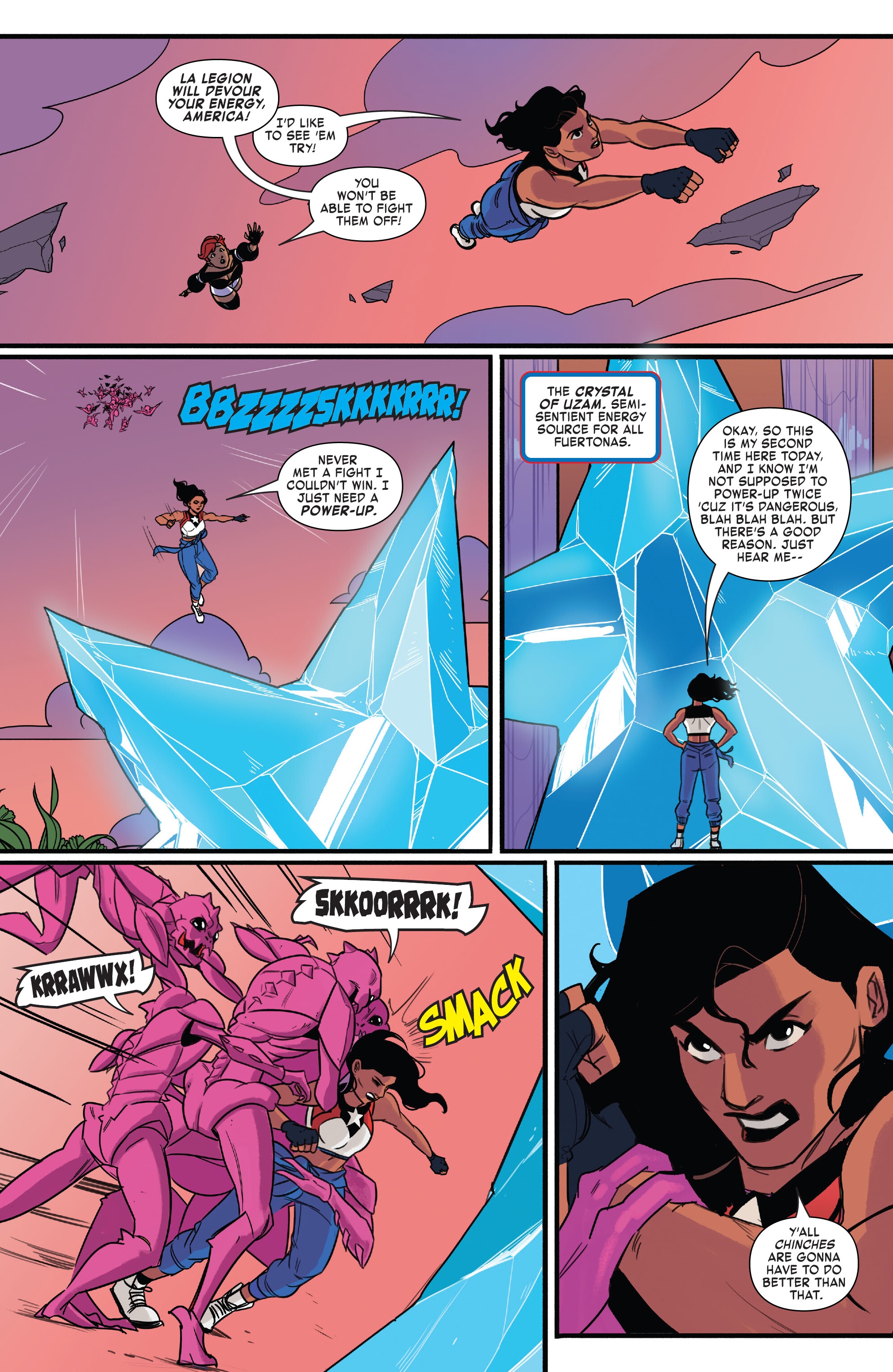 Read online Marvel-Verse: America Chavez comic -  Issue # TPB - 105