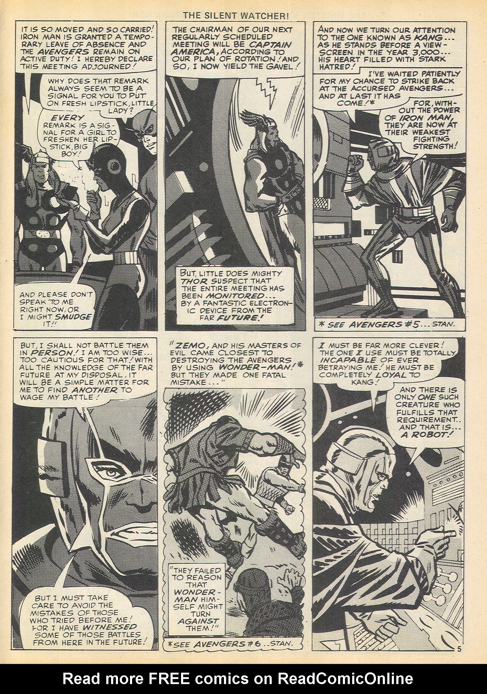 Read online The Avengers (1973) comic -  Issue #8 - 5