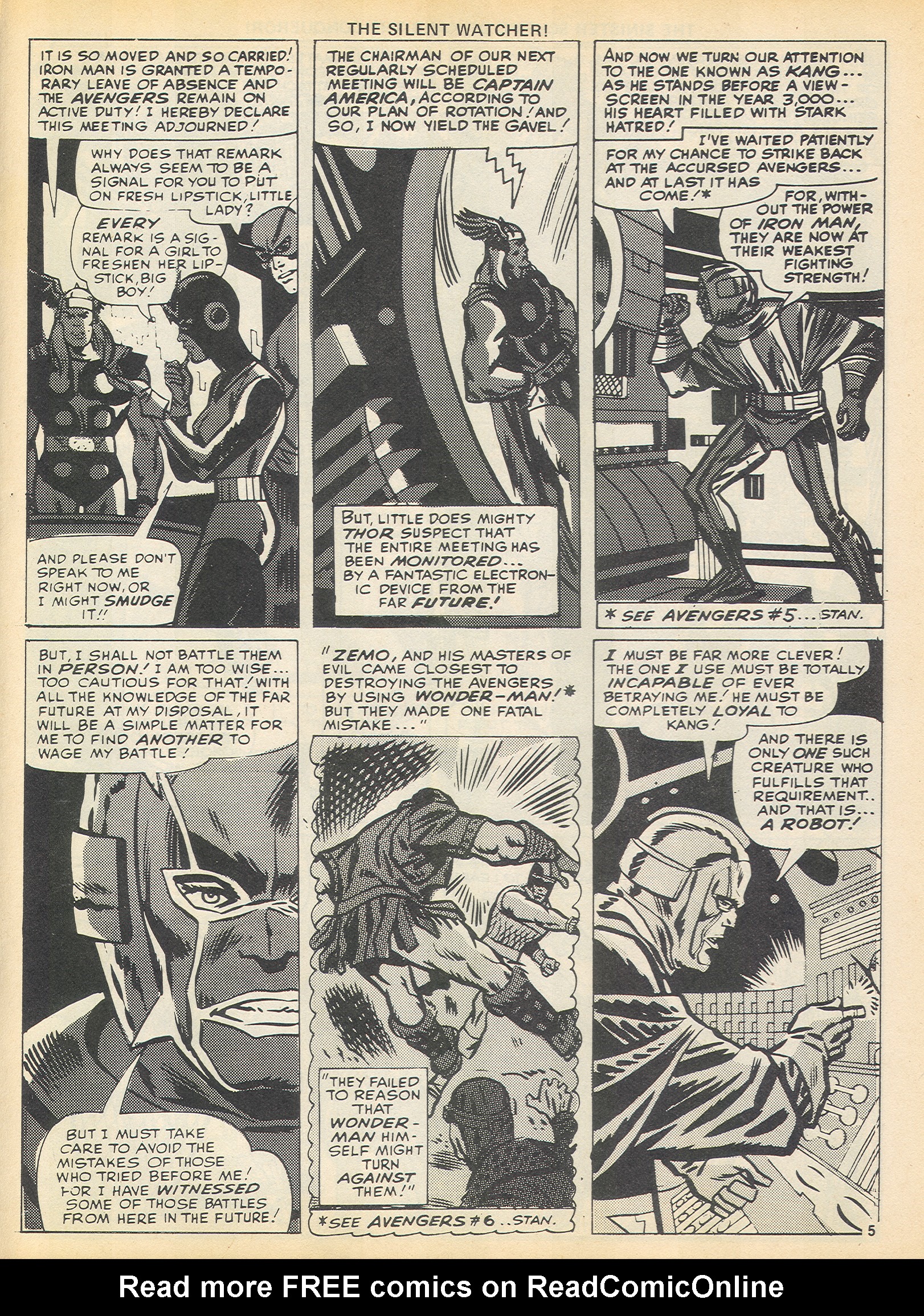 Read online The Avengers (1973) comic -  Issue #8 - 5