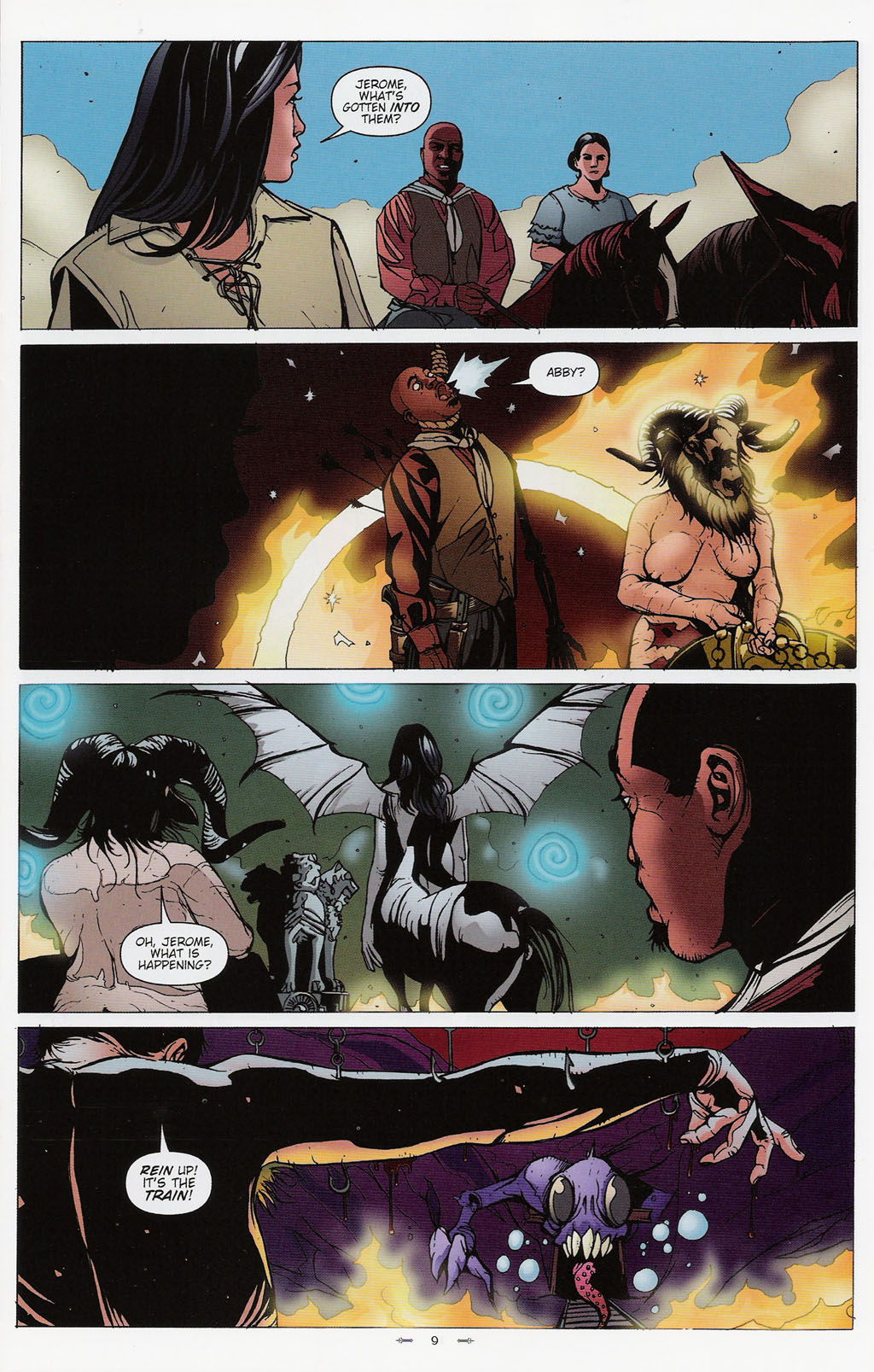 Read online Desperadoes: Banners of Gold comic -  Issue #5 - 11