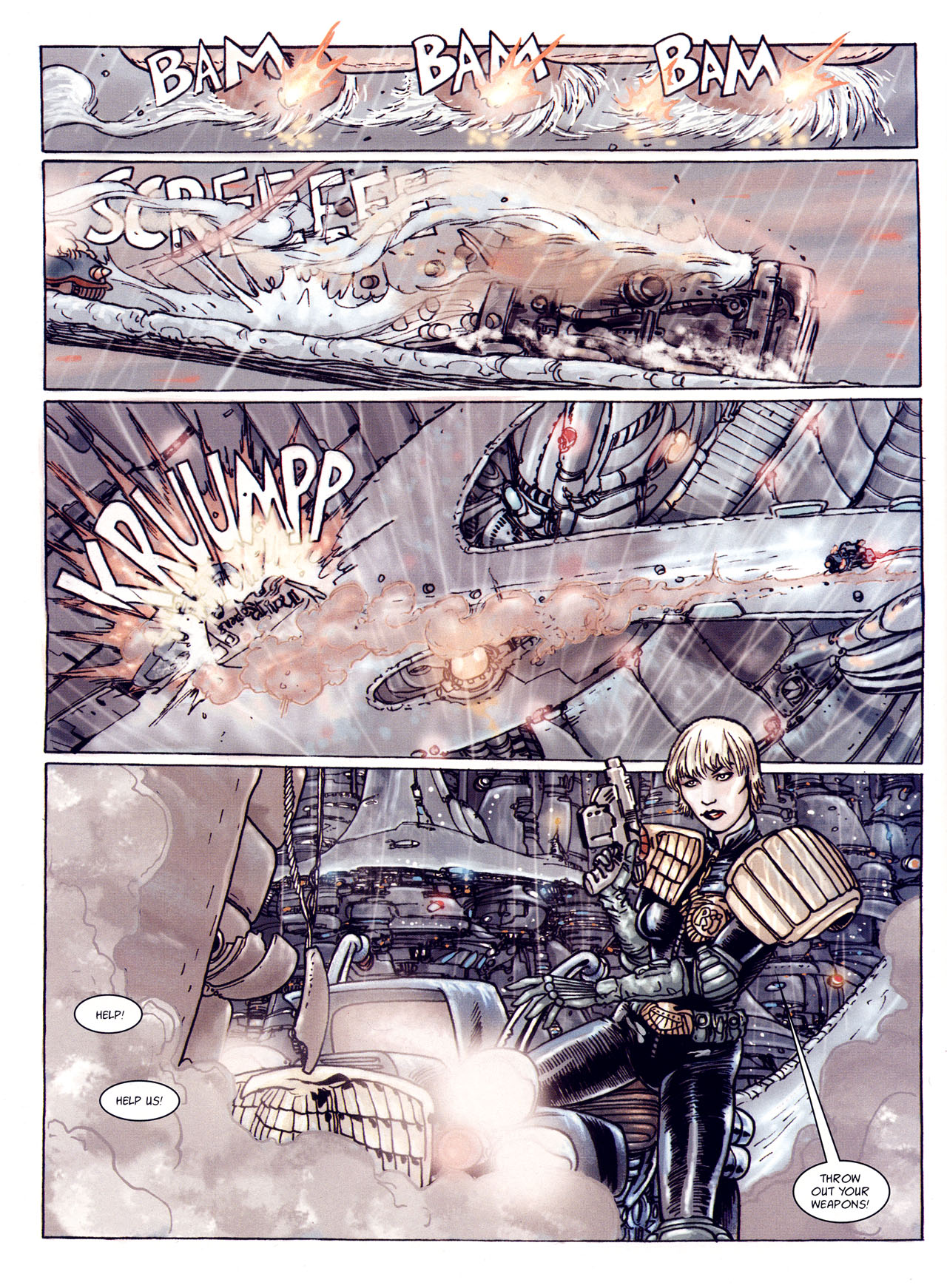Read online Judge Dredd Megazine (Vol. 5) comic -  Issue #258 - 21