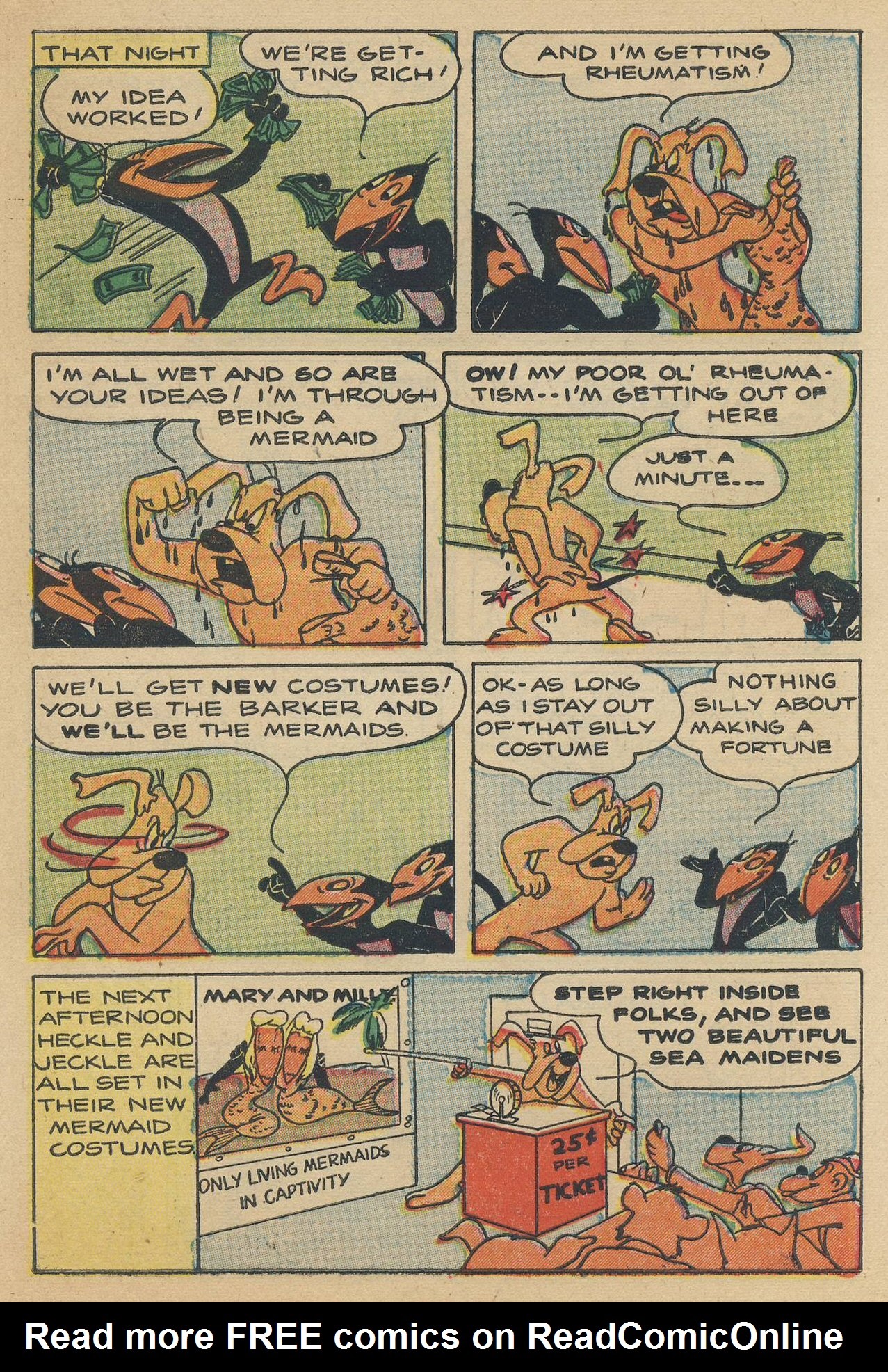 Read online Paul Terry's Mighty Mouse Comics comic -  Issue #45 - 71