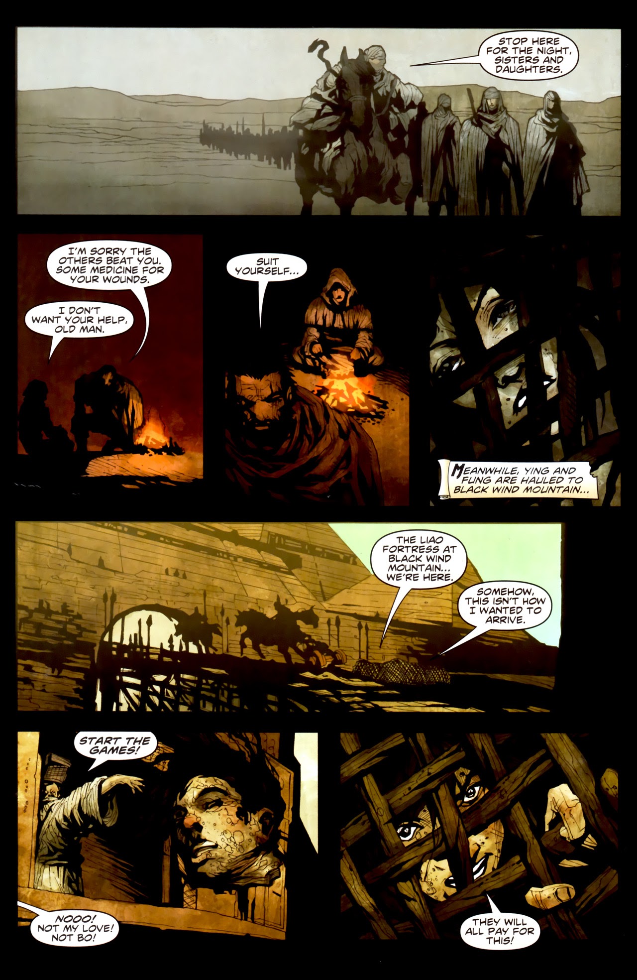 Read online Widow Warriors comic -  Issue #4 - 6