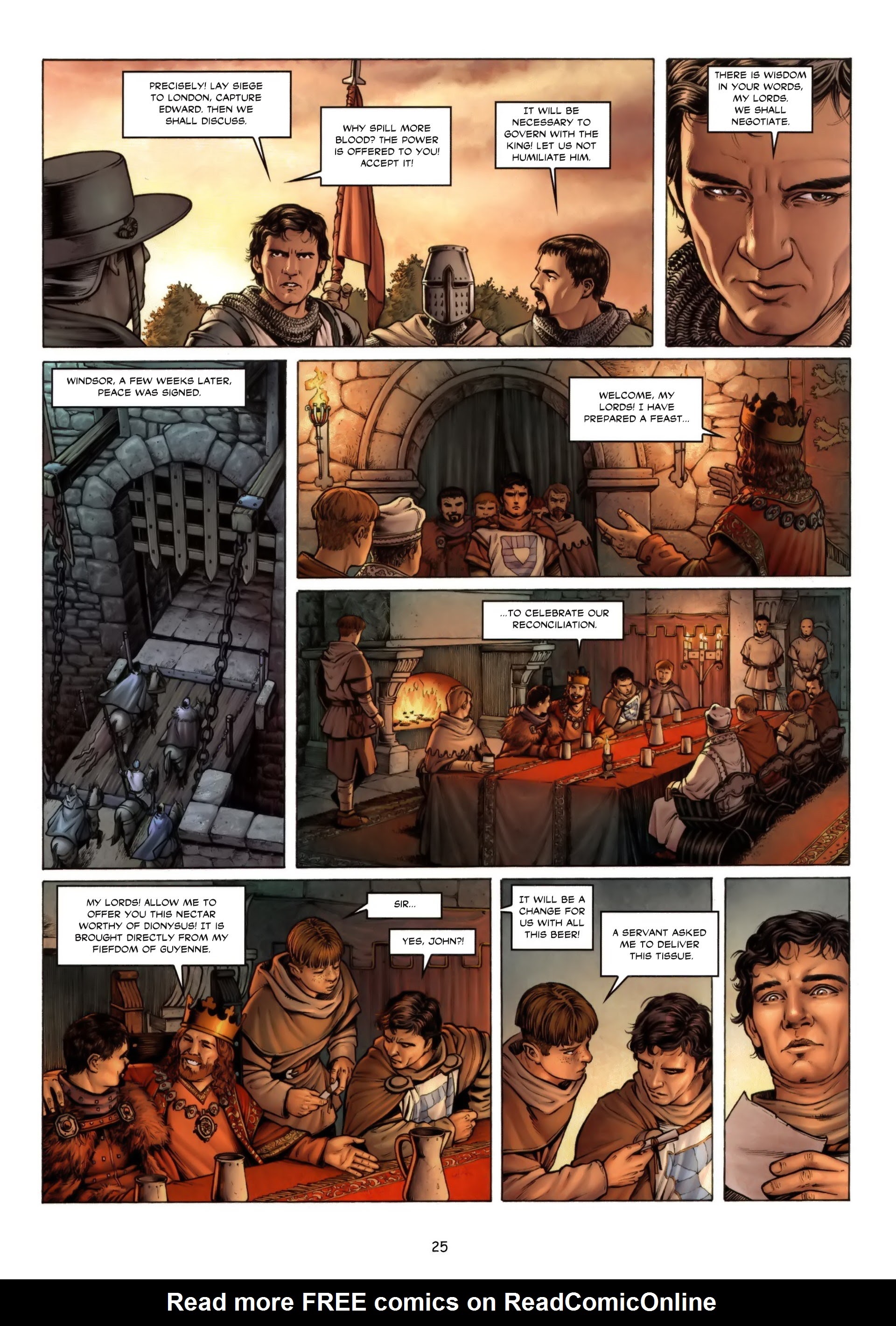 Read online Isabella: She-Wolf of France comic -  Issue #2 - 26