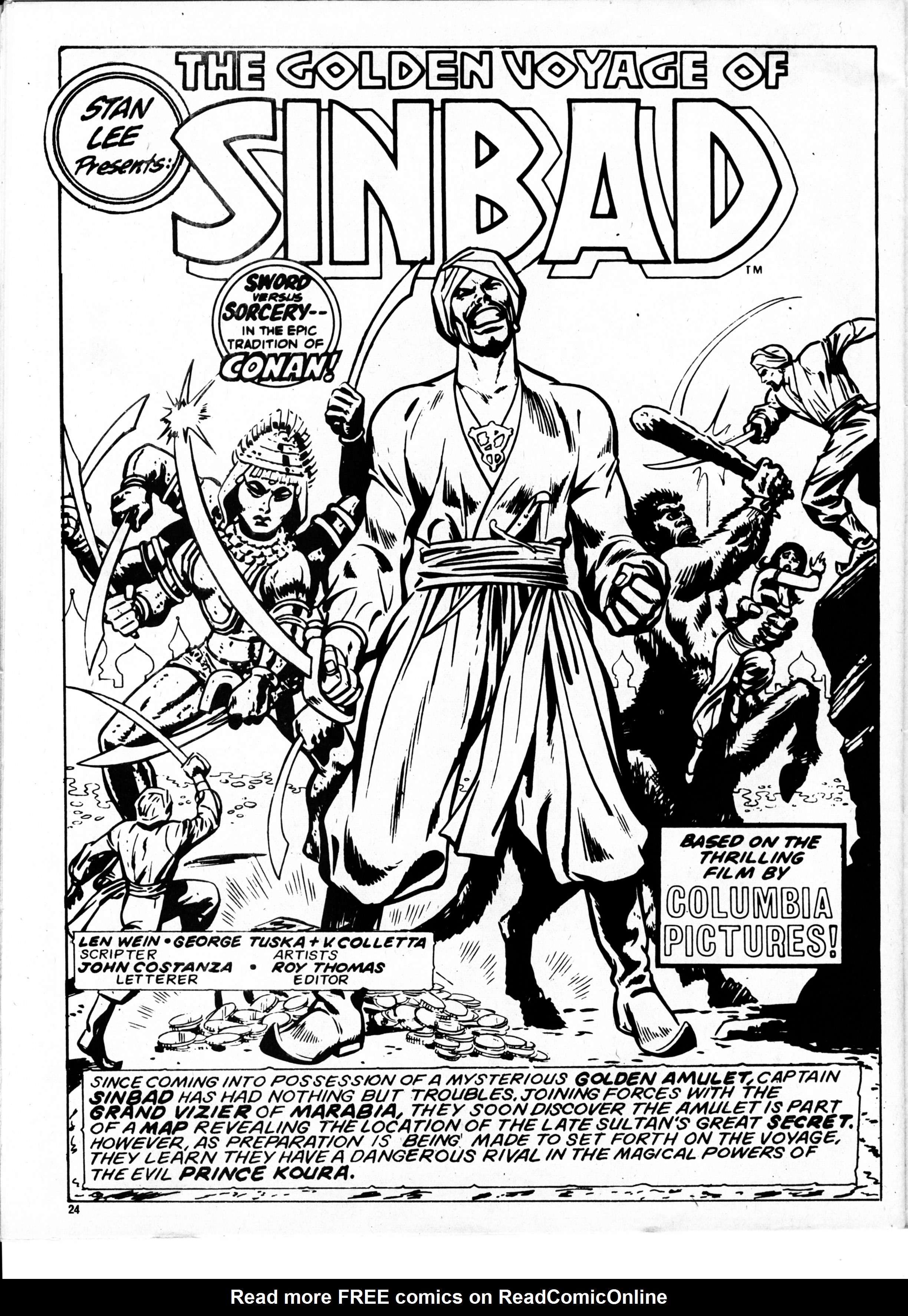 Read online Planet of the Apes (1974) comic -  Issue #36 - 24
