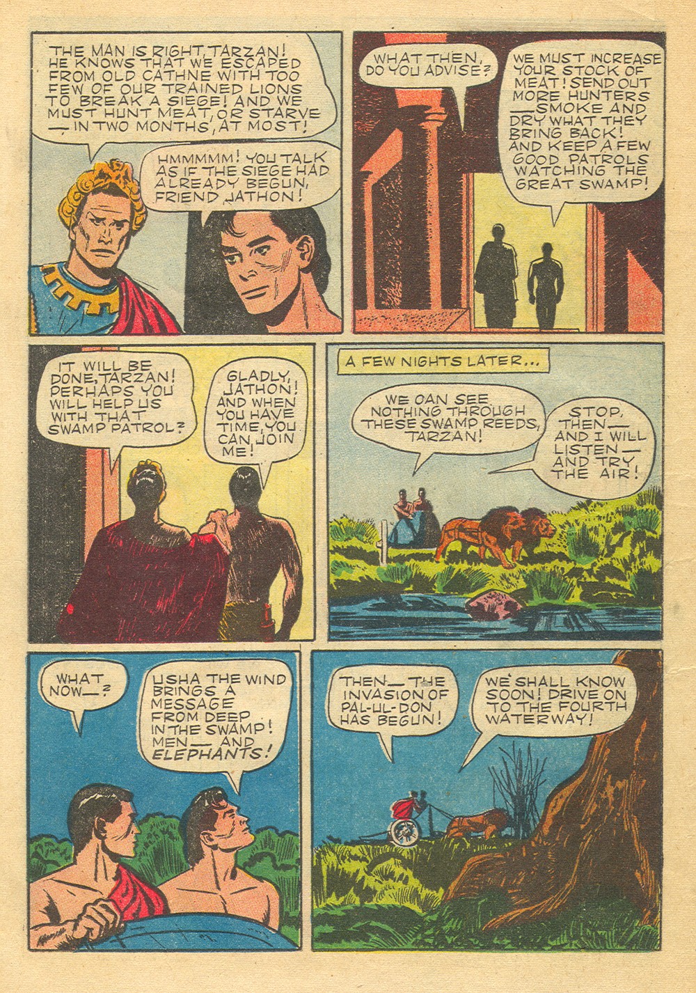 Read online Tarzan (1948) comic -  Issue #36 - 10
