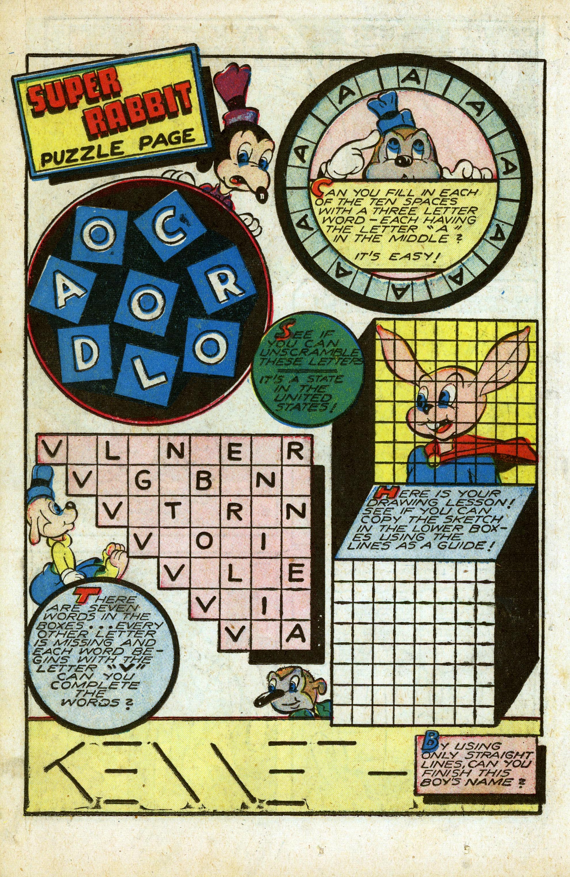 Read online Super Rabbit comic -  Issue #3 - 18