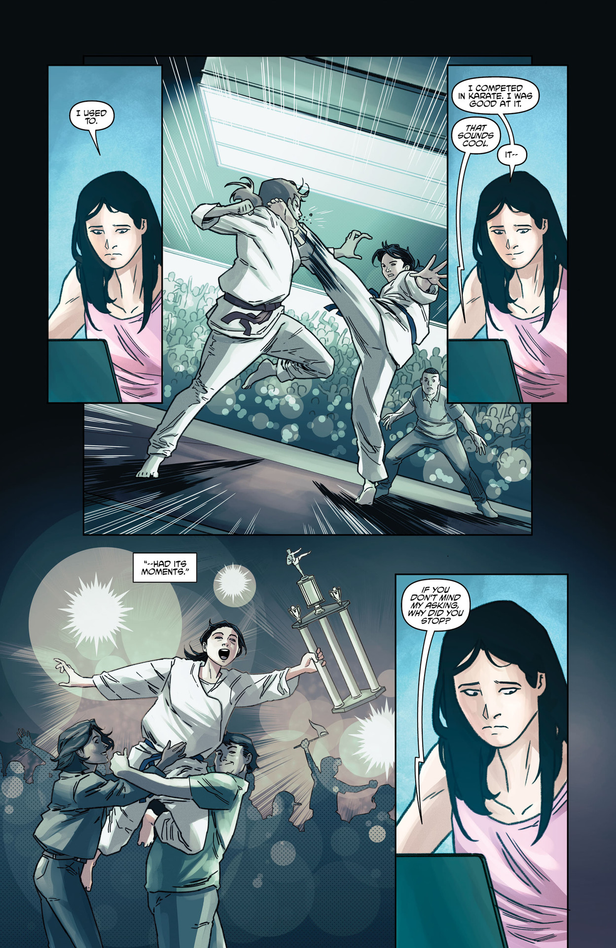 Read online A Haunted Girl comic -  Issue #2 - 8