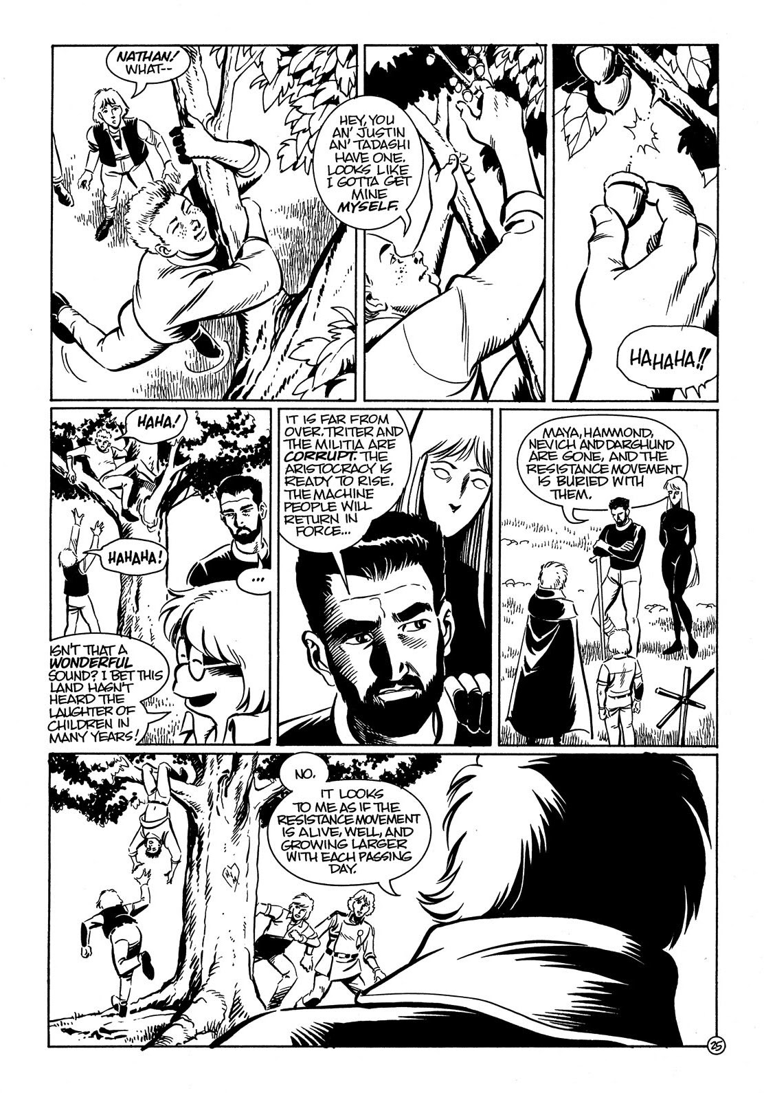 Read online Captain Harlock: The Machine People comic -  Issue #4 - 27