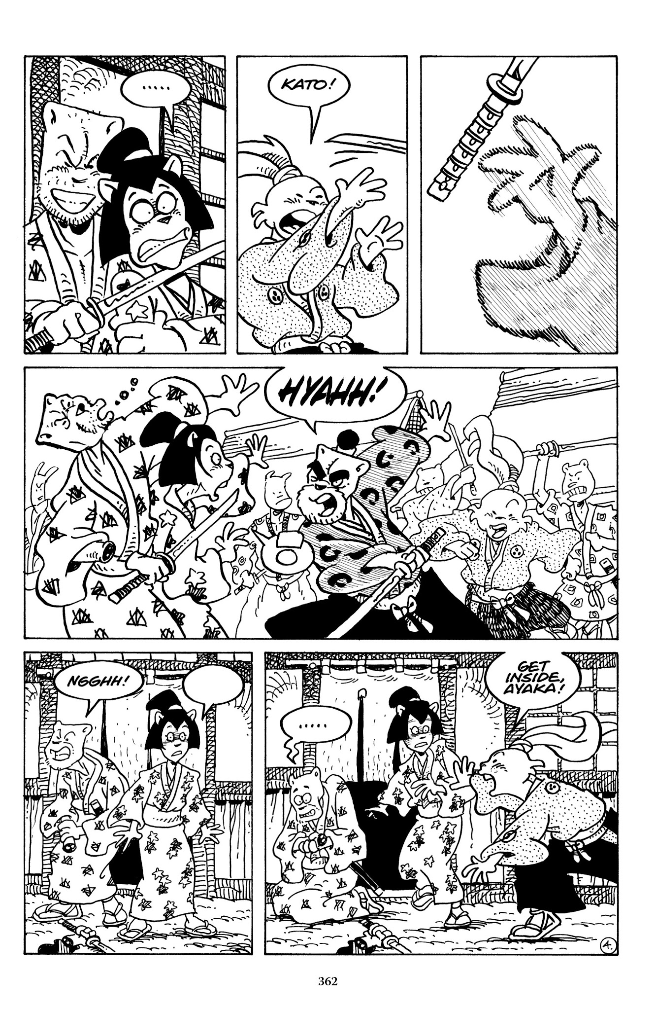Read online The Usagi Yojimbo Saga comic -  Issue # TPB 7 - 357