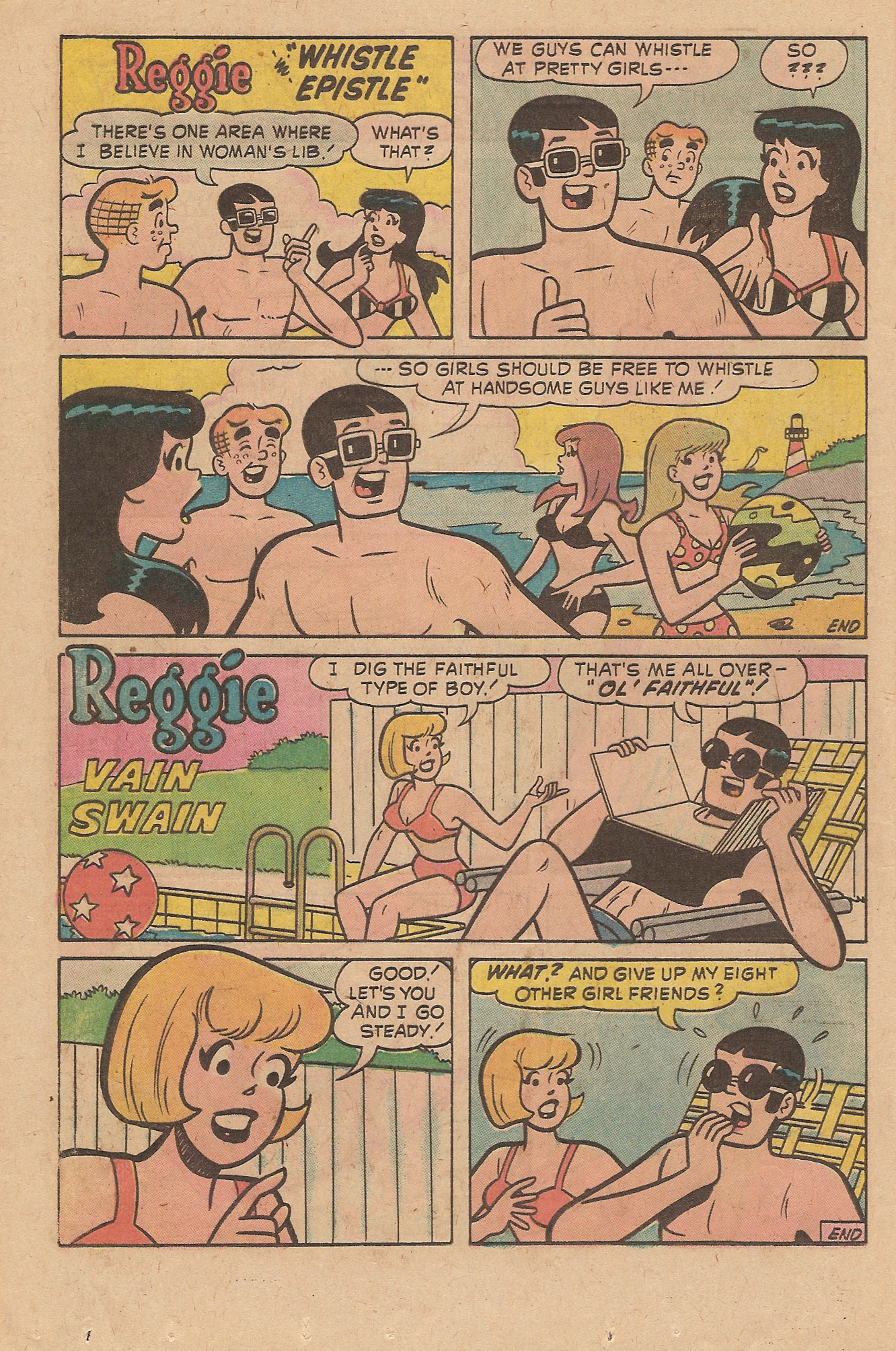 Read online Reggie's Wise Guy Jokes comic -  Issue #31 - 16