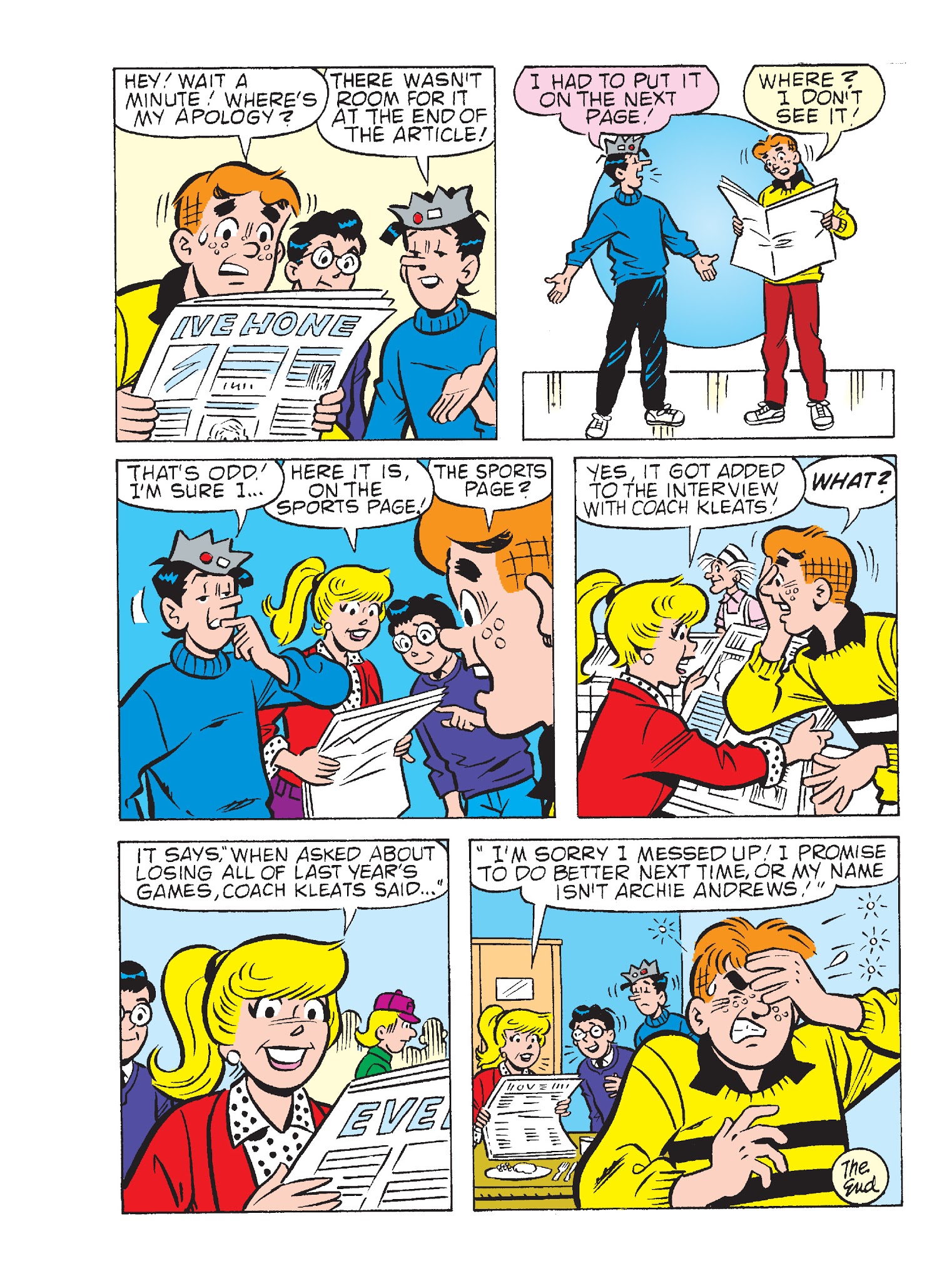 Read online Archie's Funhouse Double Digest comic -  Issue #24 - 151