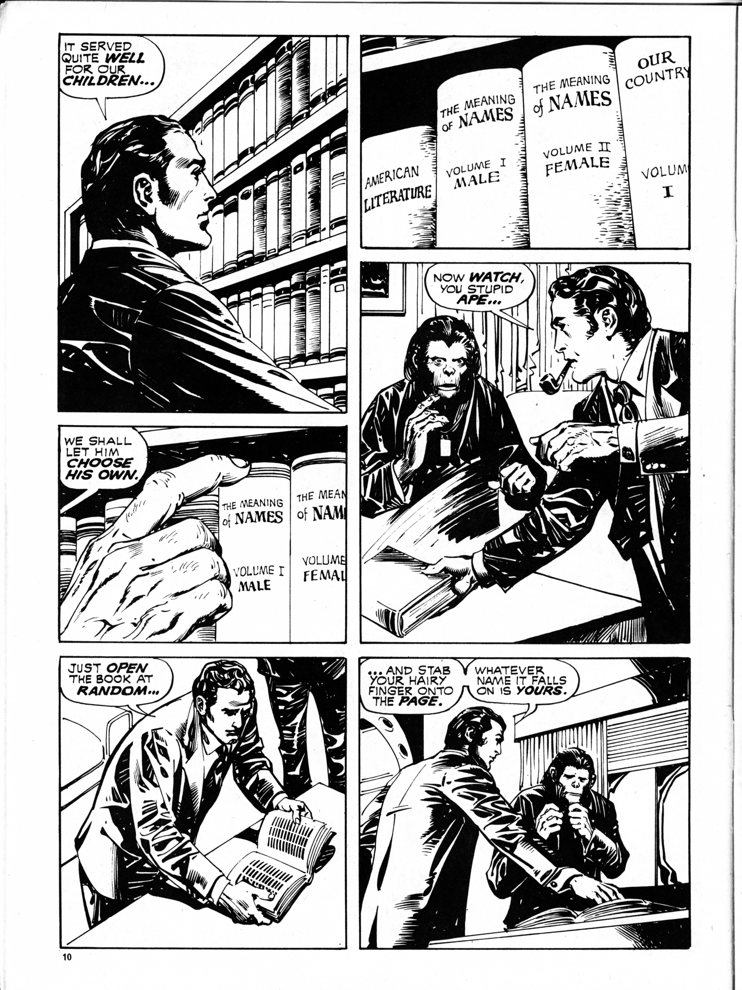 Read online Planet of the Apes (1974) comic -  Issue #68 - 10