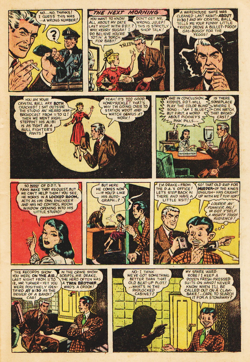 Read online Kerry Drake Detective Cases comic -  Issue #21 - 21