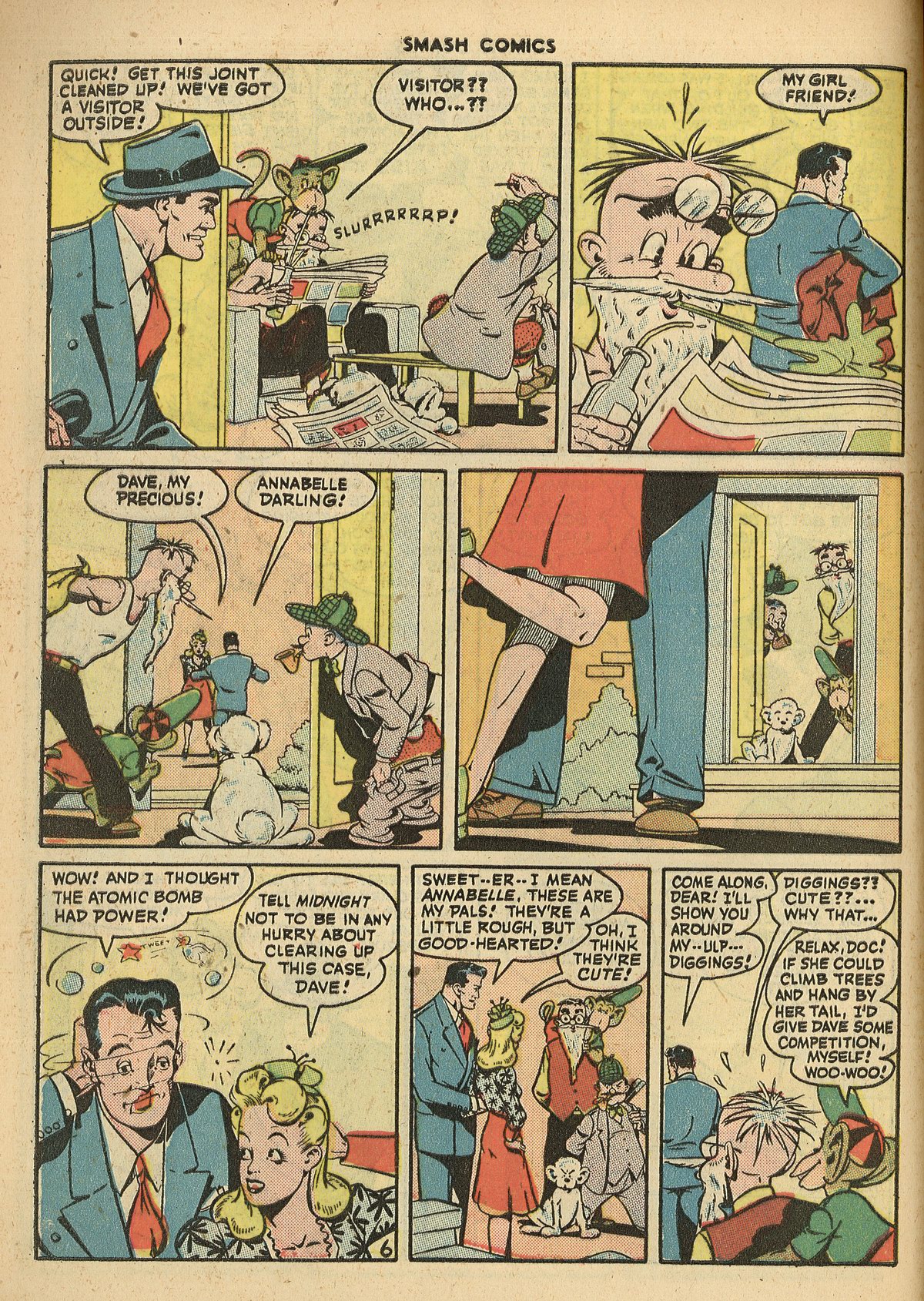 Read online Smash Comics comic -  Issue #67 - 8