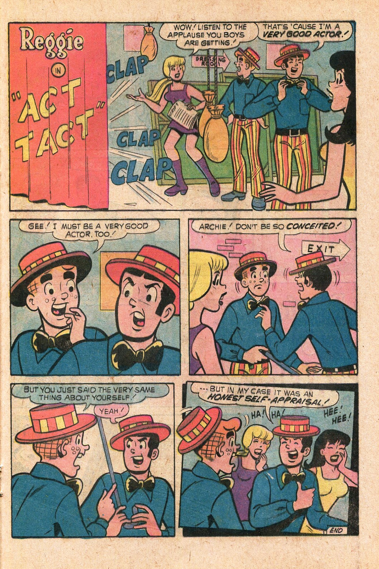 Read online Reggie's Wise Guy Jokes comic -  Issue #30 - 21