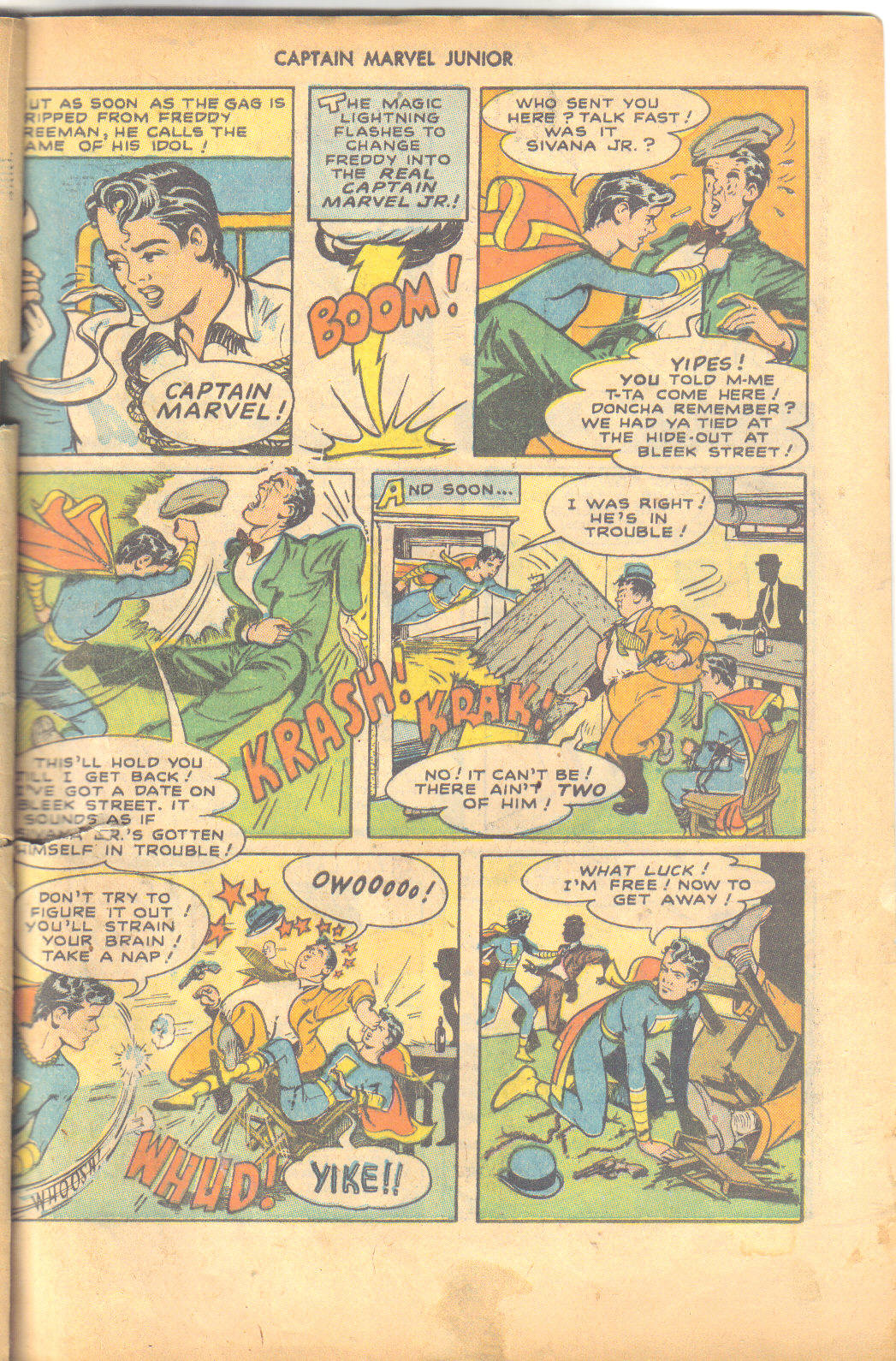 Read online Captain Marvel, Jr. comic -  Issue #66 - 21