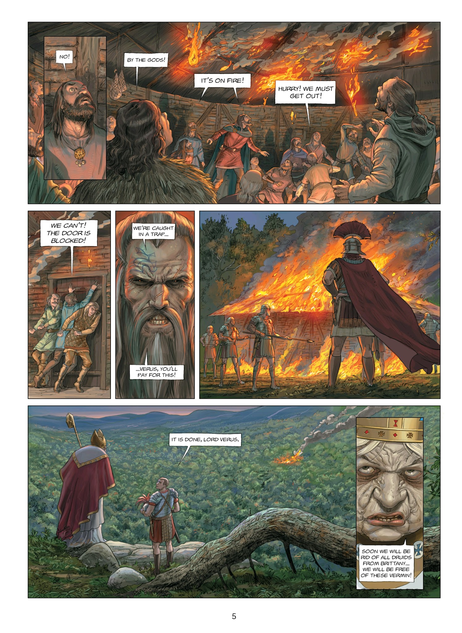 Read online Druids comic -  Issue #6 - 5