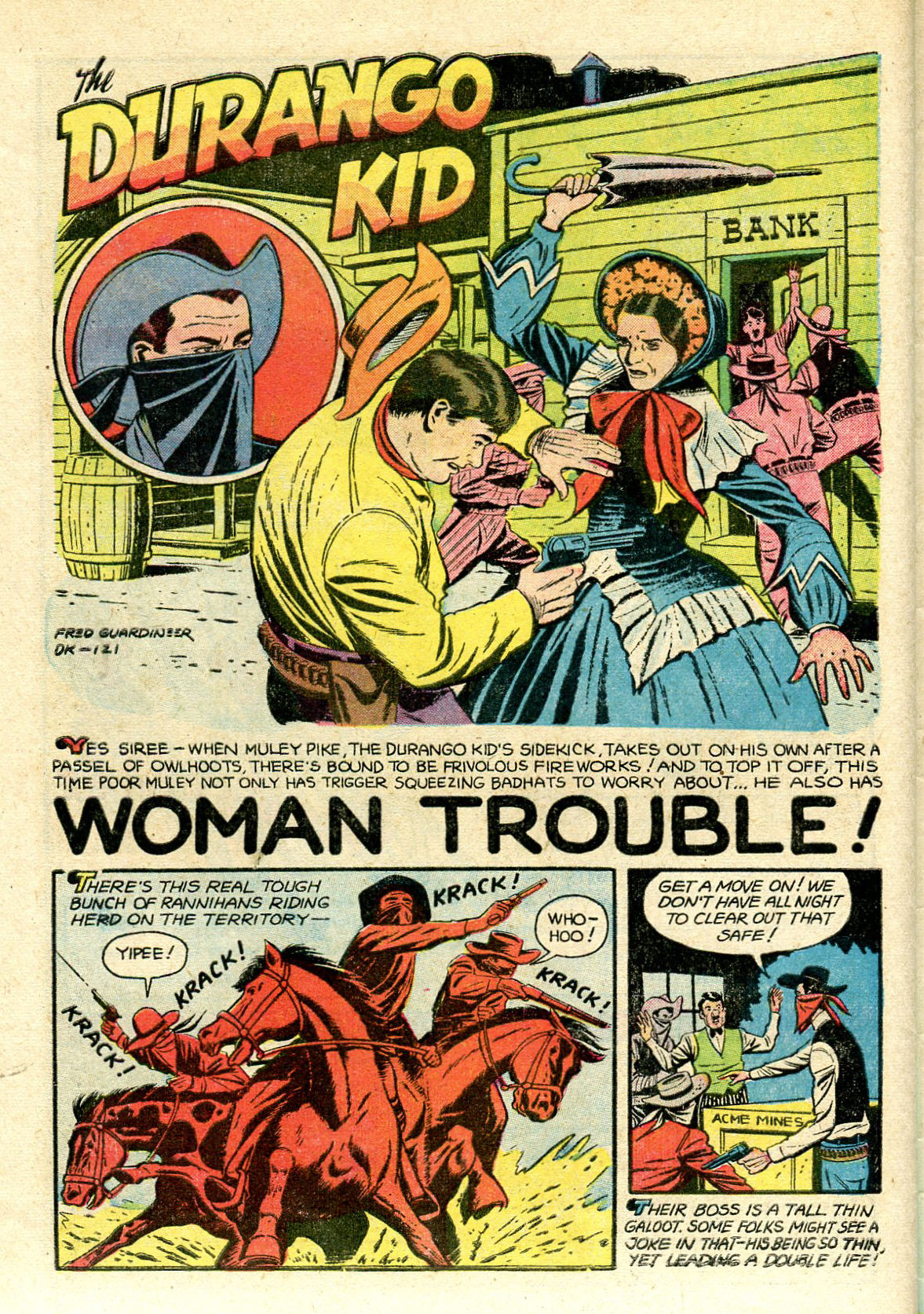 Read online Charles Starrett as The Durango Kid comic -  Issue #37 - 28