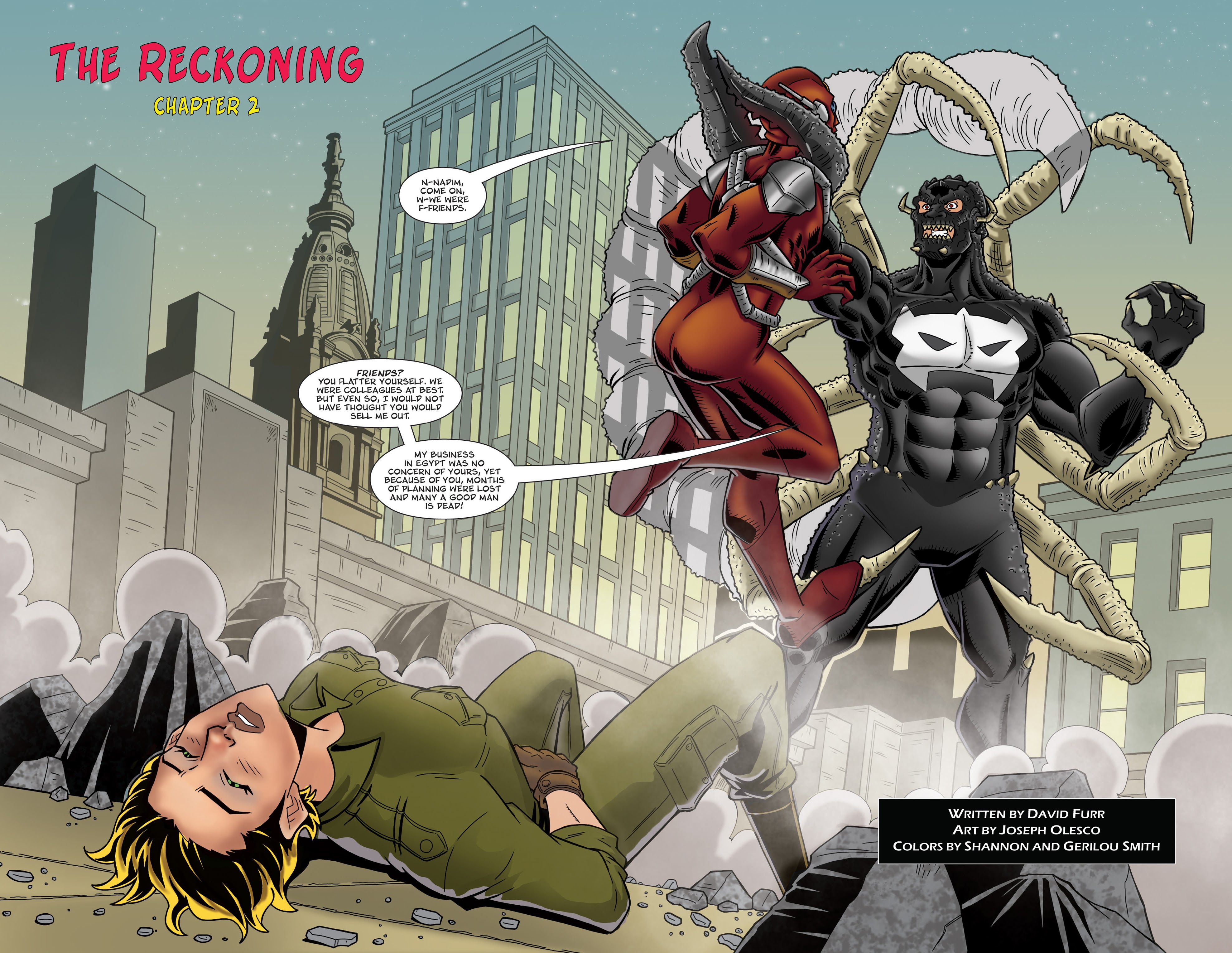 Read online Crimson Scorpion comic -  Issue #2 - 6
