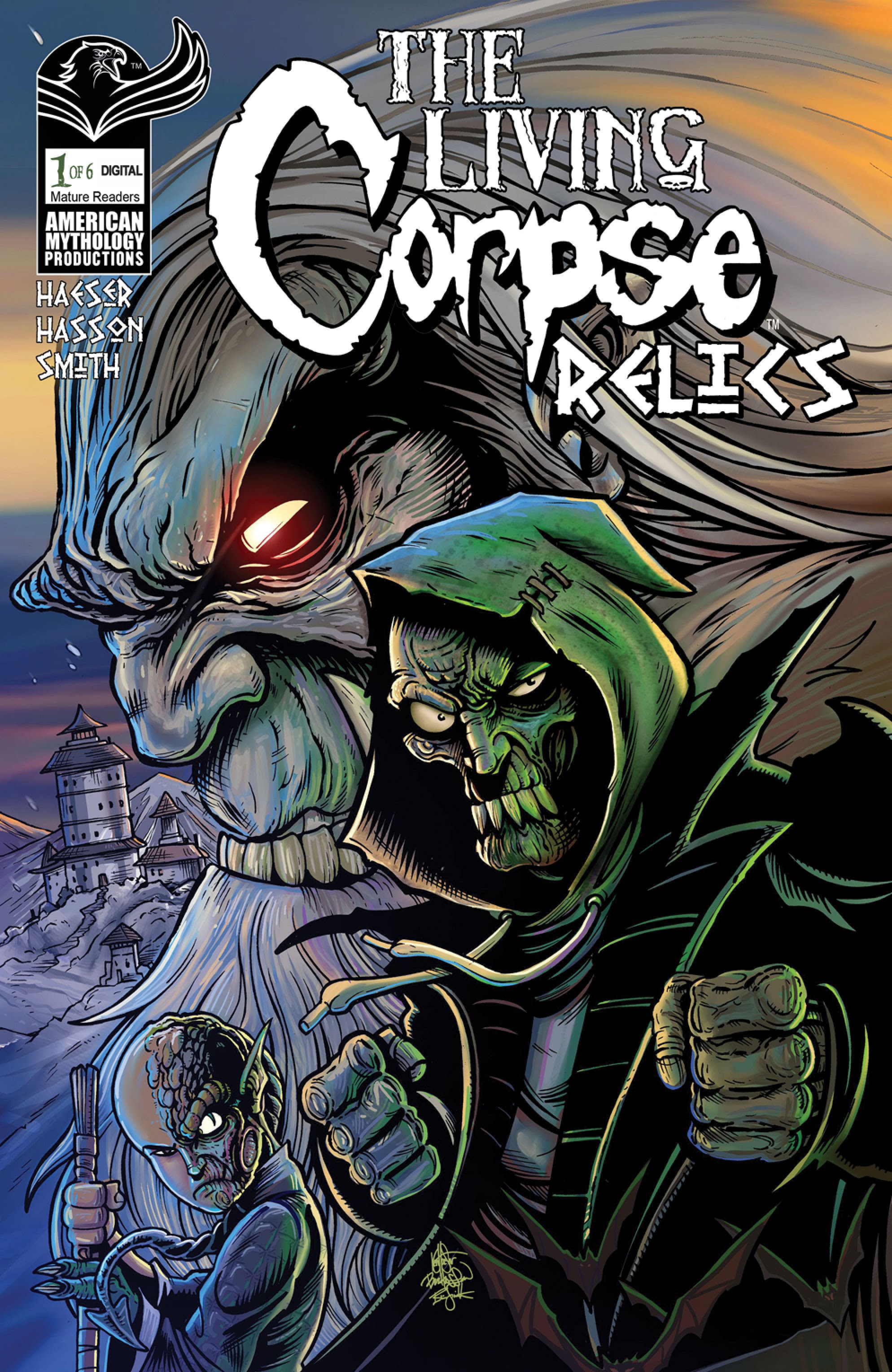 Read online The Living Corpse Relics comic -  Issue #1 - 1