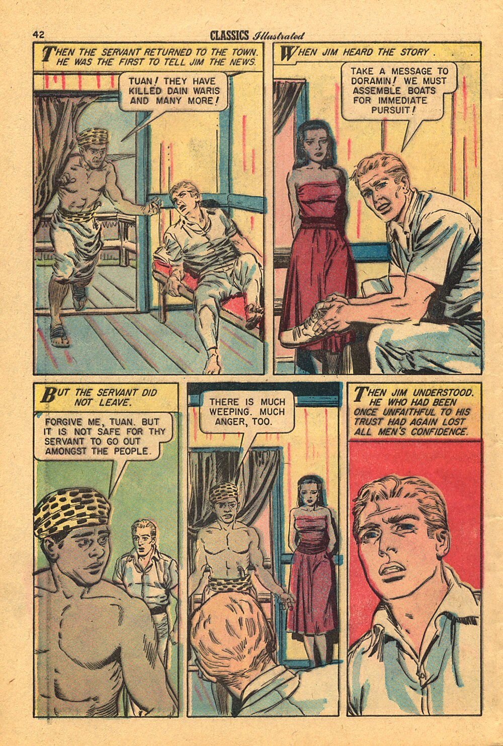 Read online Classics Illustrated comic -  Issue #136 - 44