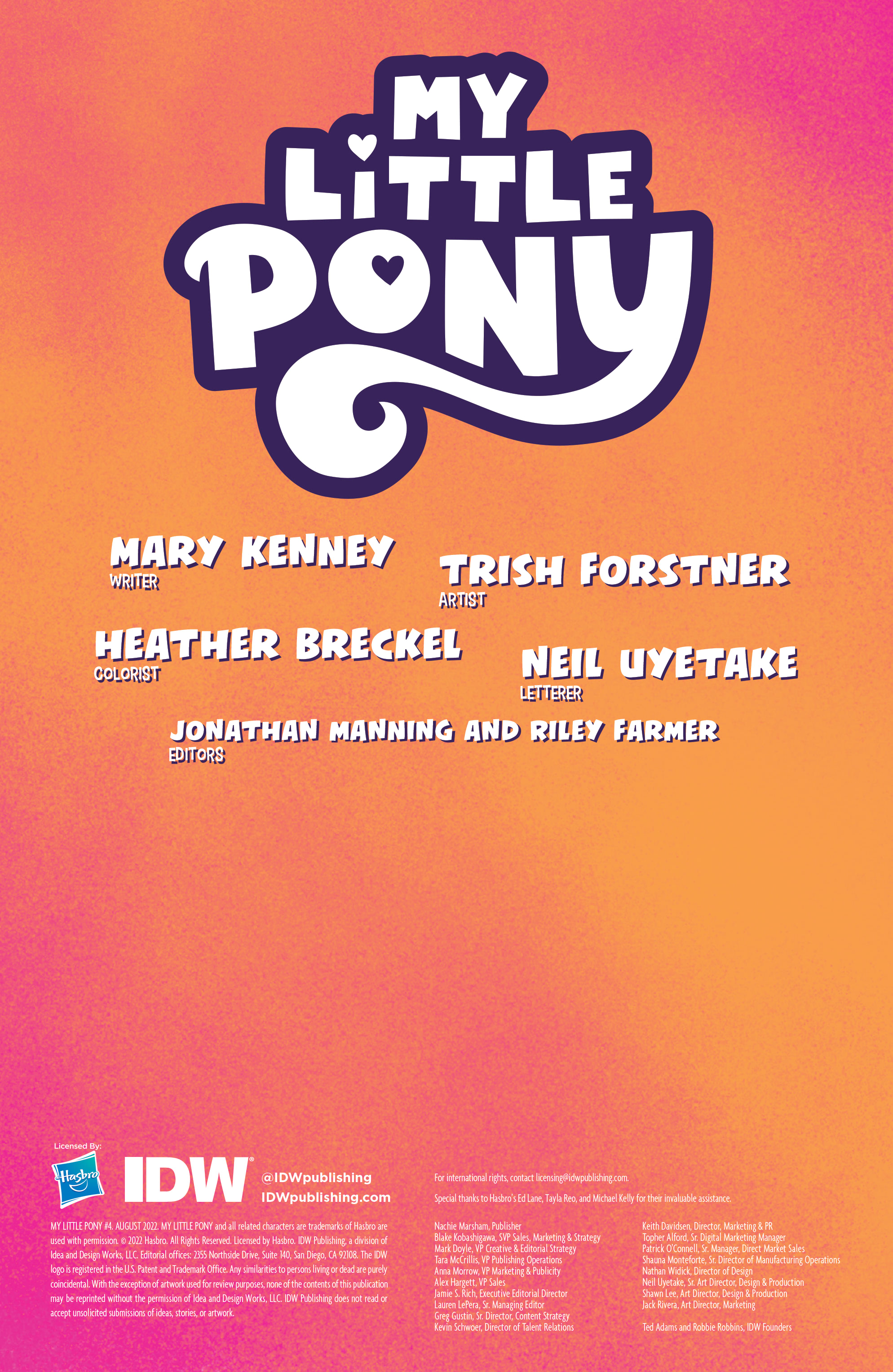 Read online My Little Pony comic -  Issue #4 - 2