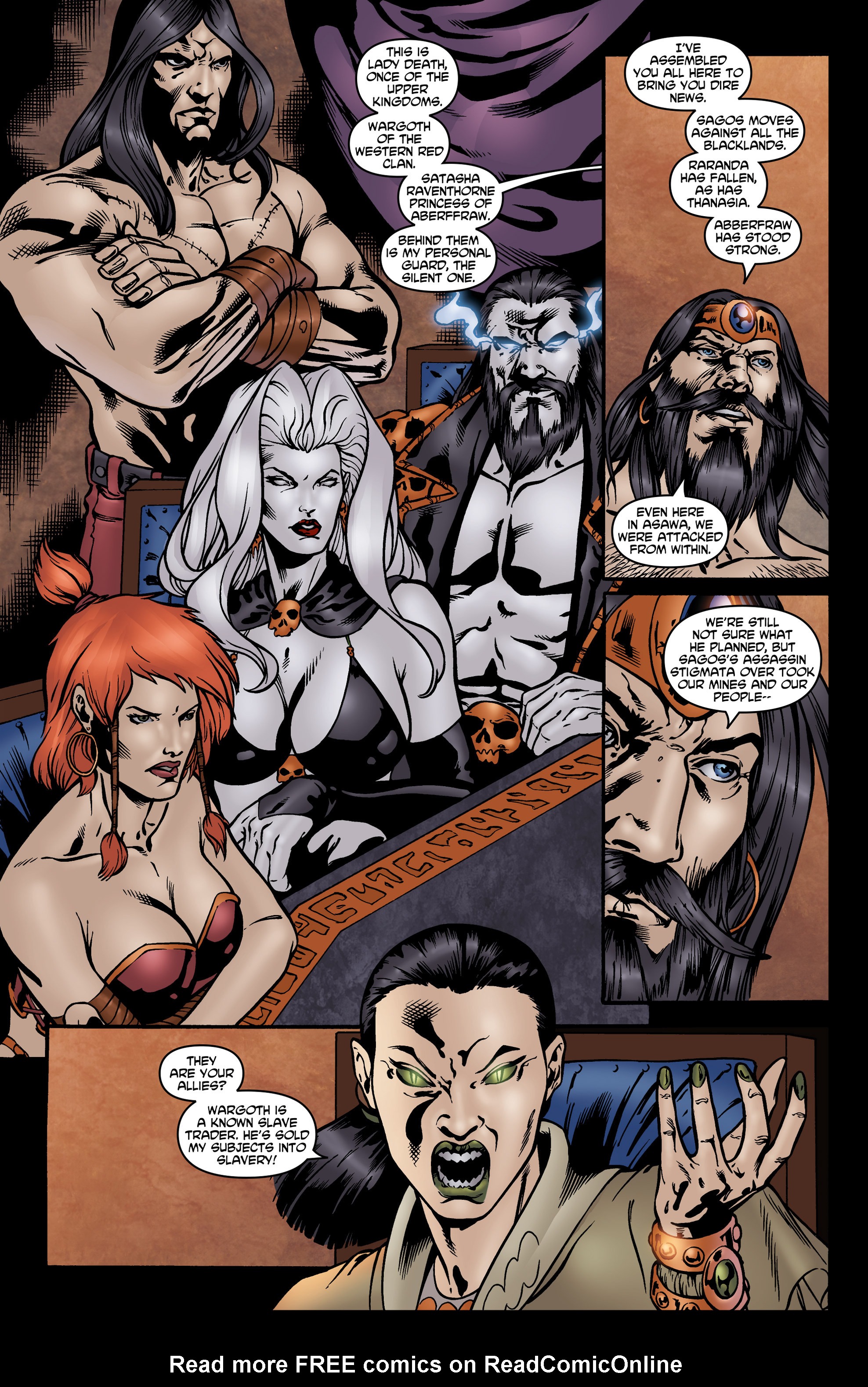 Read online Lady Death Origins comic -  Issue #8 - 7