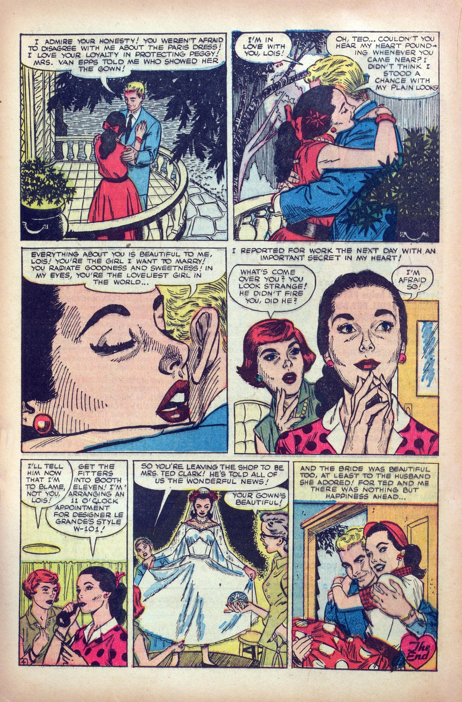 Read online Love Romances comic -  Issue #56 - 20