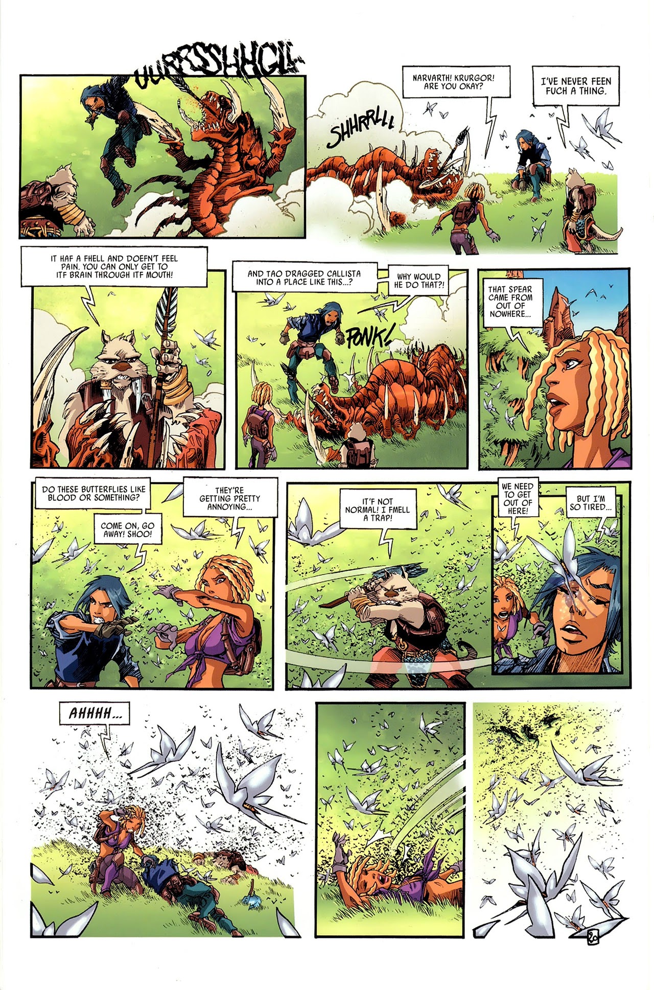 Read online Ythaq: The Forsaken World comic -  Issue #3 - 24