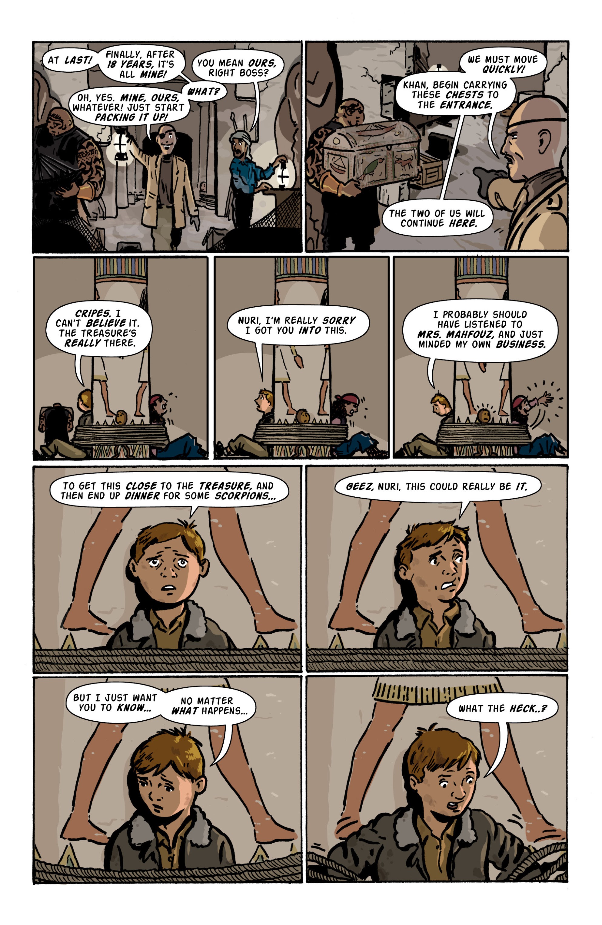 Read online Rocket Robinson and the Pharaoh's Fortune comic -  Issue # TPB (Part 3) - 18