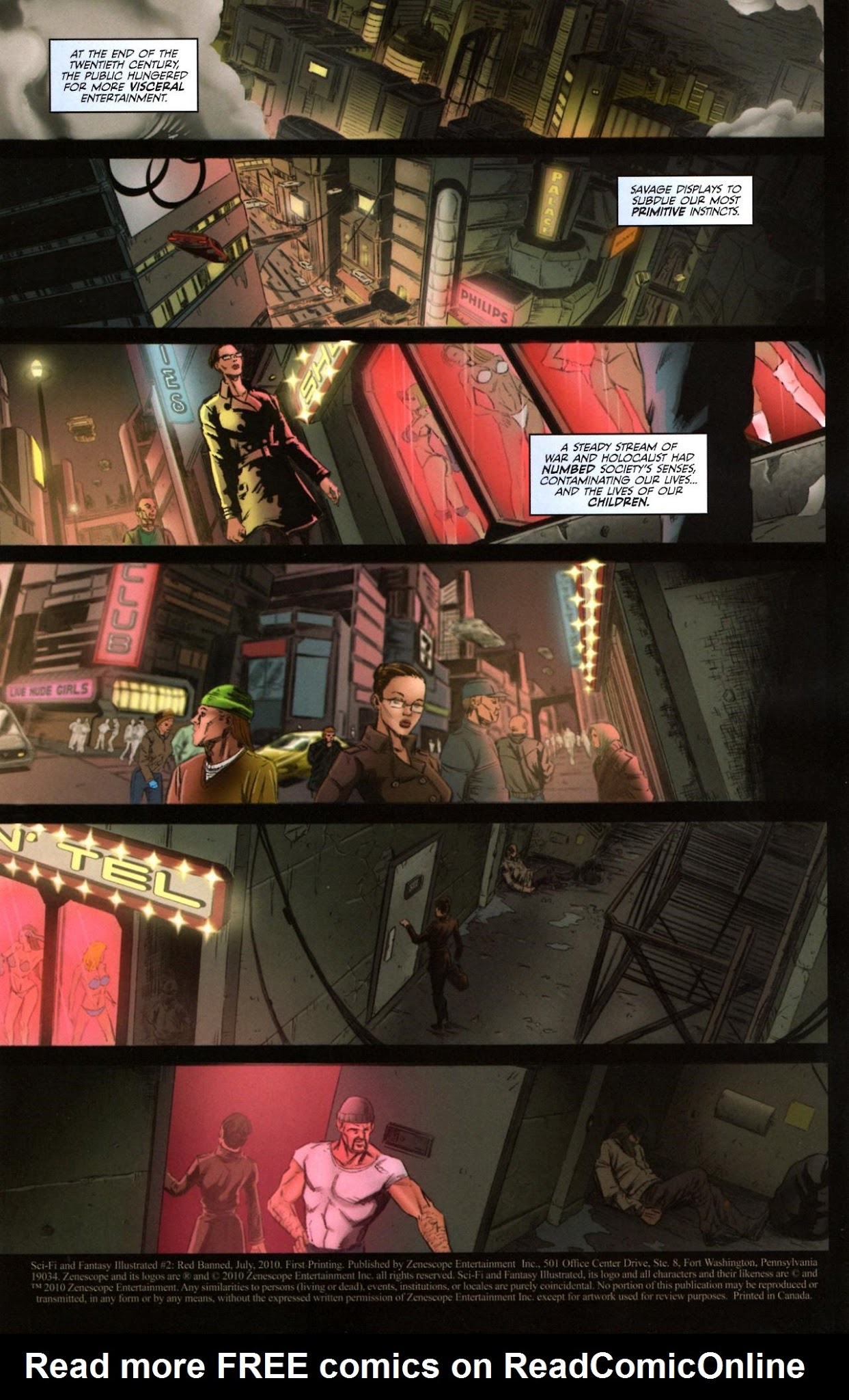 Read online Sci-Fi and Fantasy Illustrated comic -  Issue #2 - 3