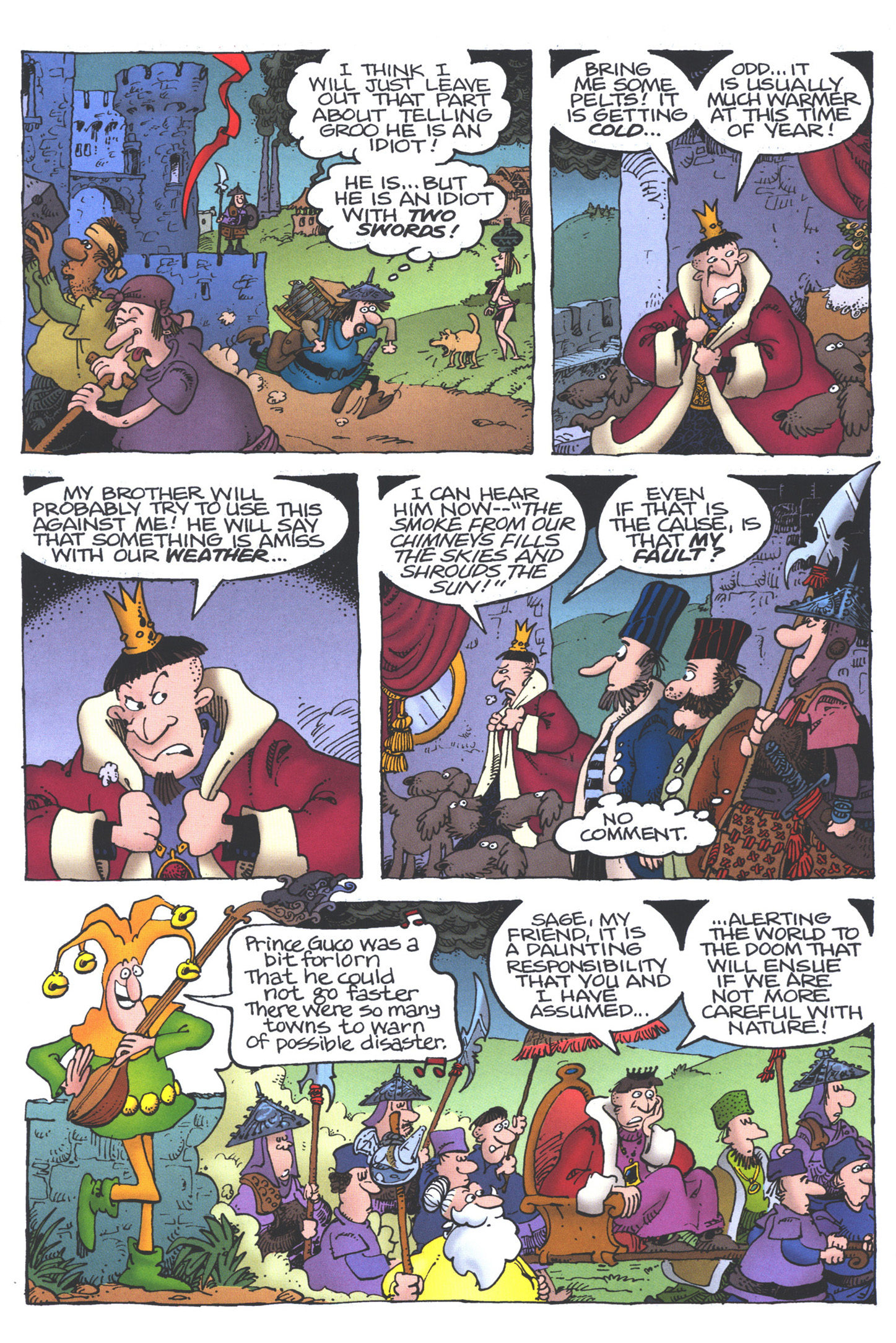 Read online Groo: Hell On Earth comic -  Issue #3 - 5
